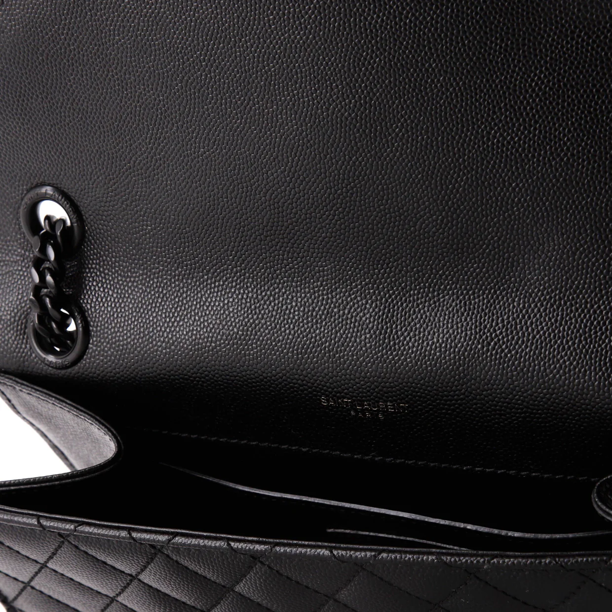 Classic Monogram Envelope Satchel Mixed Matelasse Leather Medium - Deep Luxury