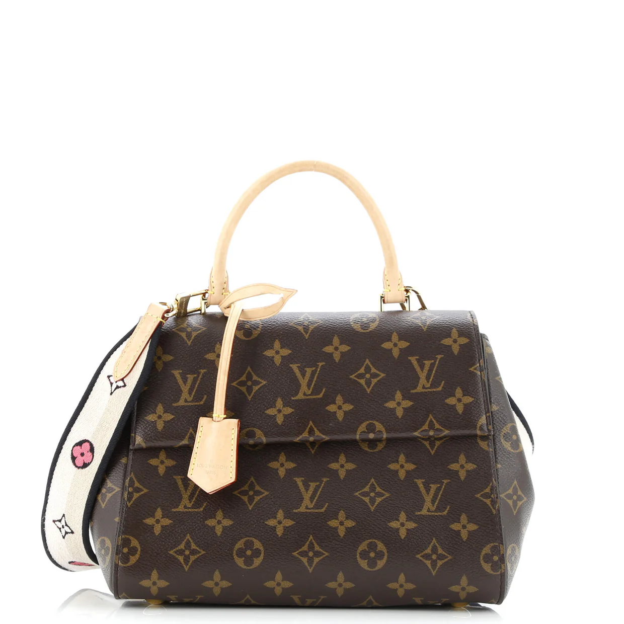 Cluny Top Handle Bag Monogram Canvas BB - Deep Luxury