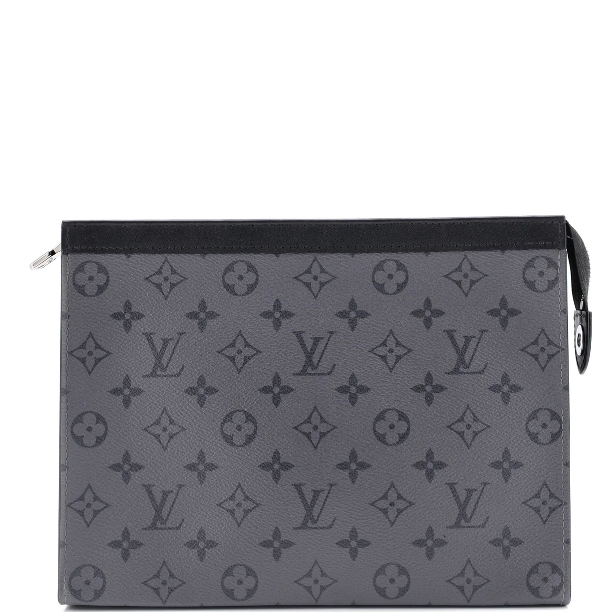 Pochette Voyage Reverse Monogram Eclipse Canvas MM - Deep Luxury