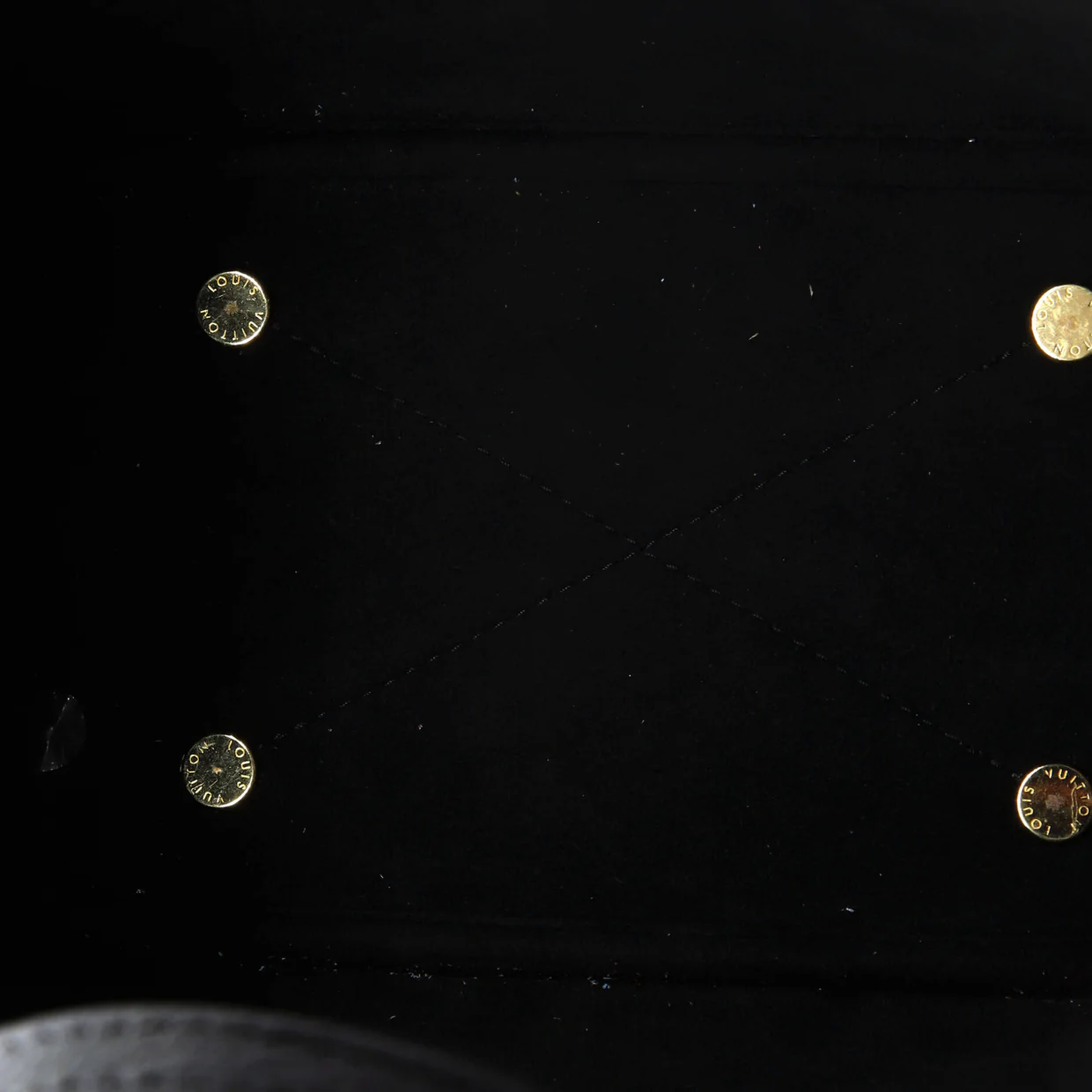 Blossom Tote Constellation Studded Mahina Leather PM - Deep Luxury