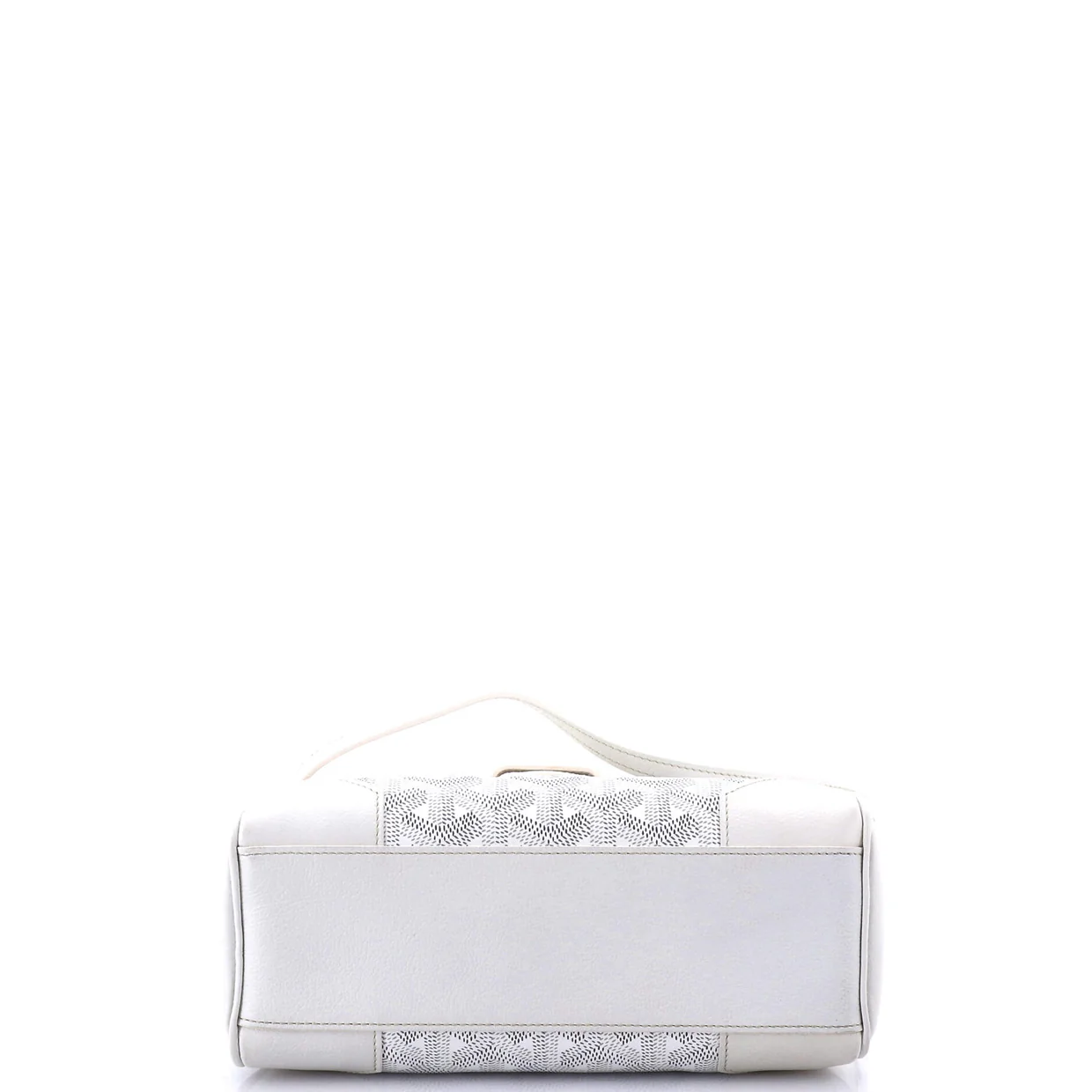 Saigon Top Handle Bag Coated Canvas with Leather Mini - Deep Luxury