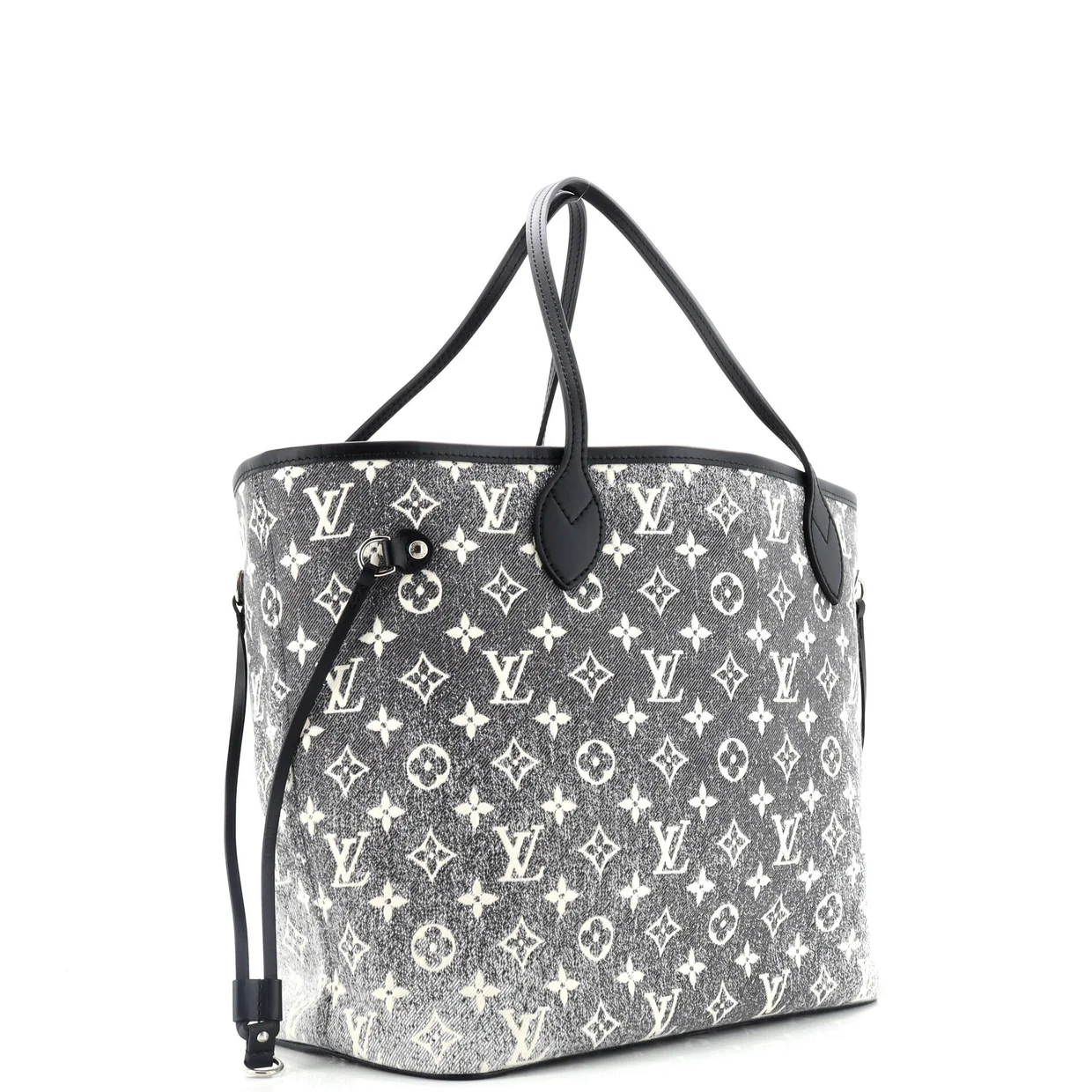 Neverfull NM Tote Monogram Jacquard Denim MM - Deep Luxury
