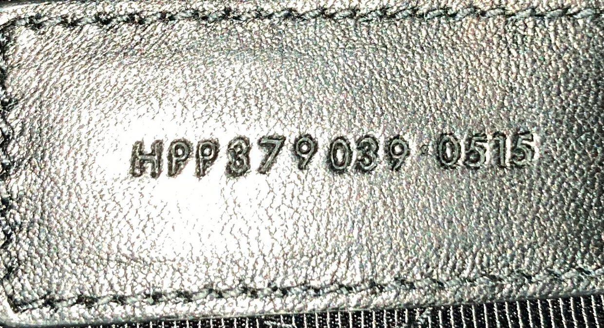 Classic Monogram Wristlet Pouch Matelasse Chevron Leather Small - Deep Luxury