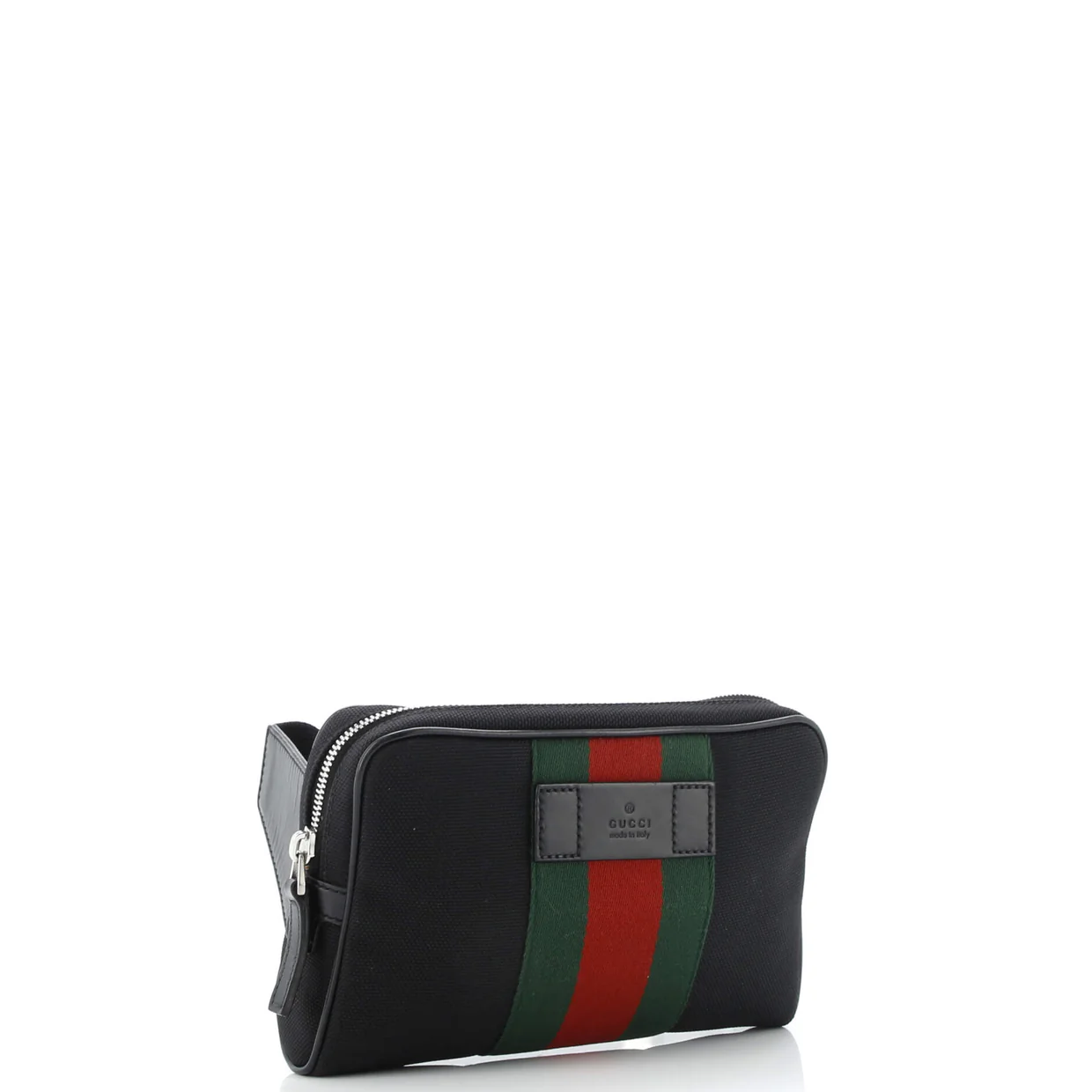 Web Zip Around Waist Bag Techno Canvas - Deep Luxury