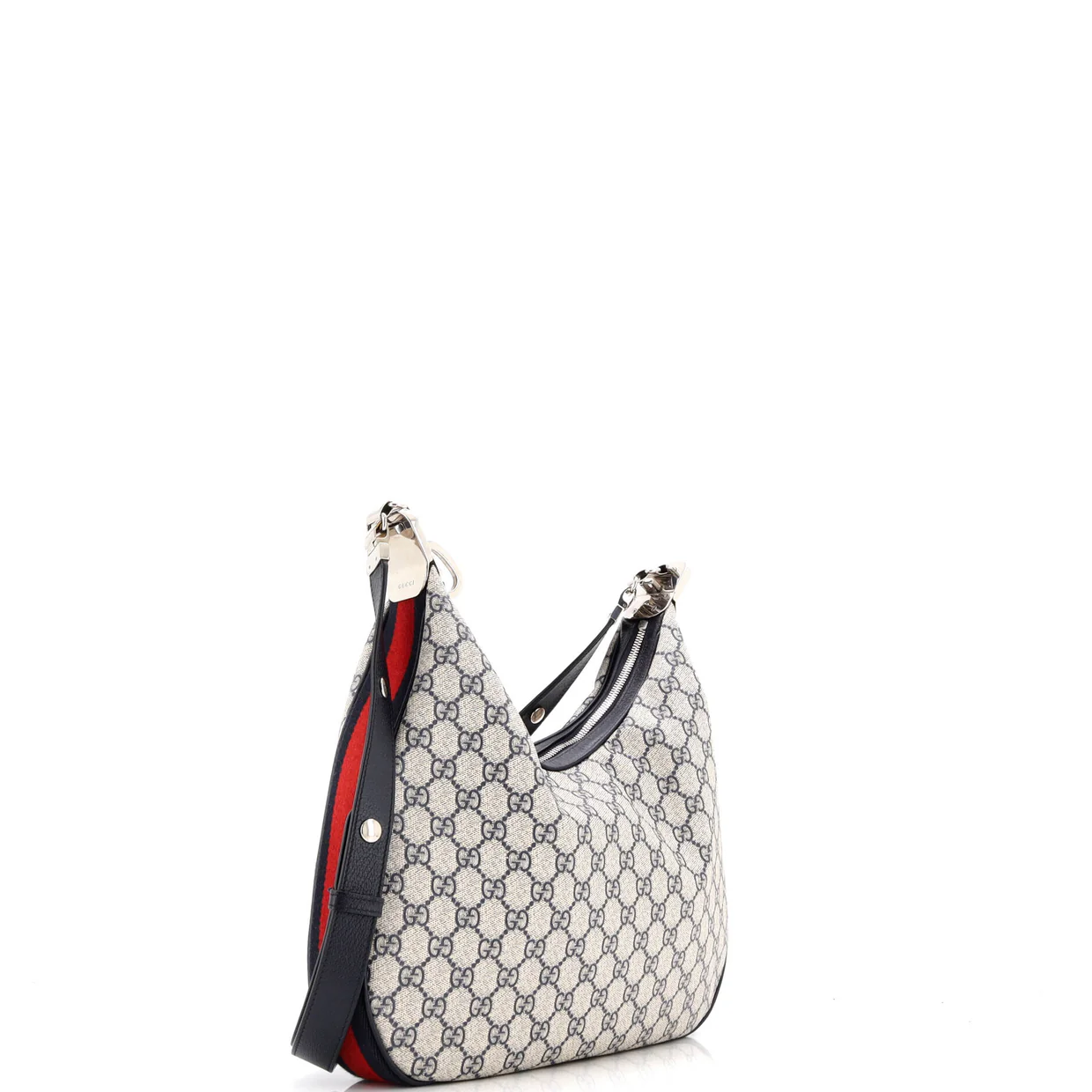 Attache Shoulder Bag GG Coated Canvas Medium - Deep Luxury