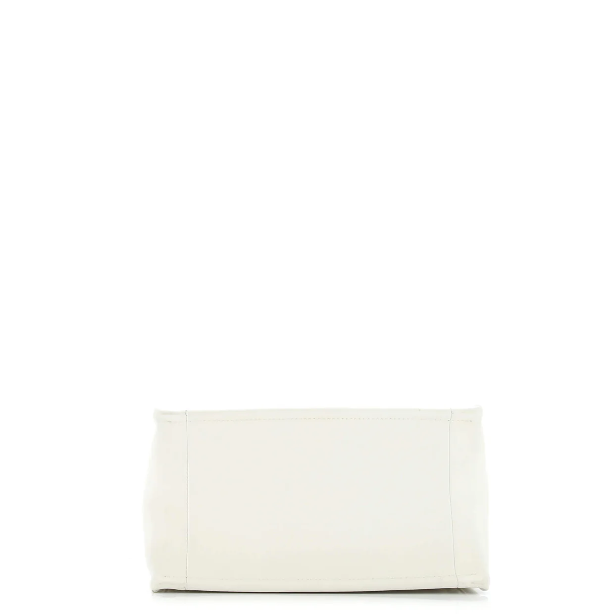 Book Tote with Strap Macrocannage Quilt Calfskin Small - Deep Luxury