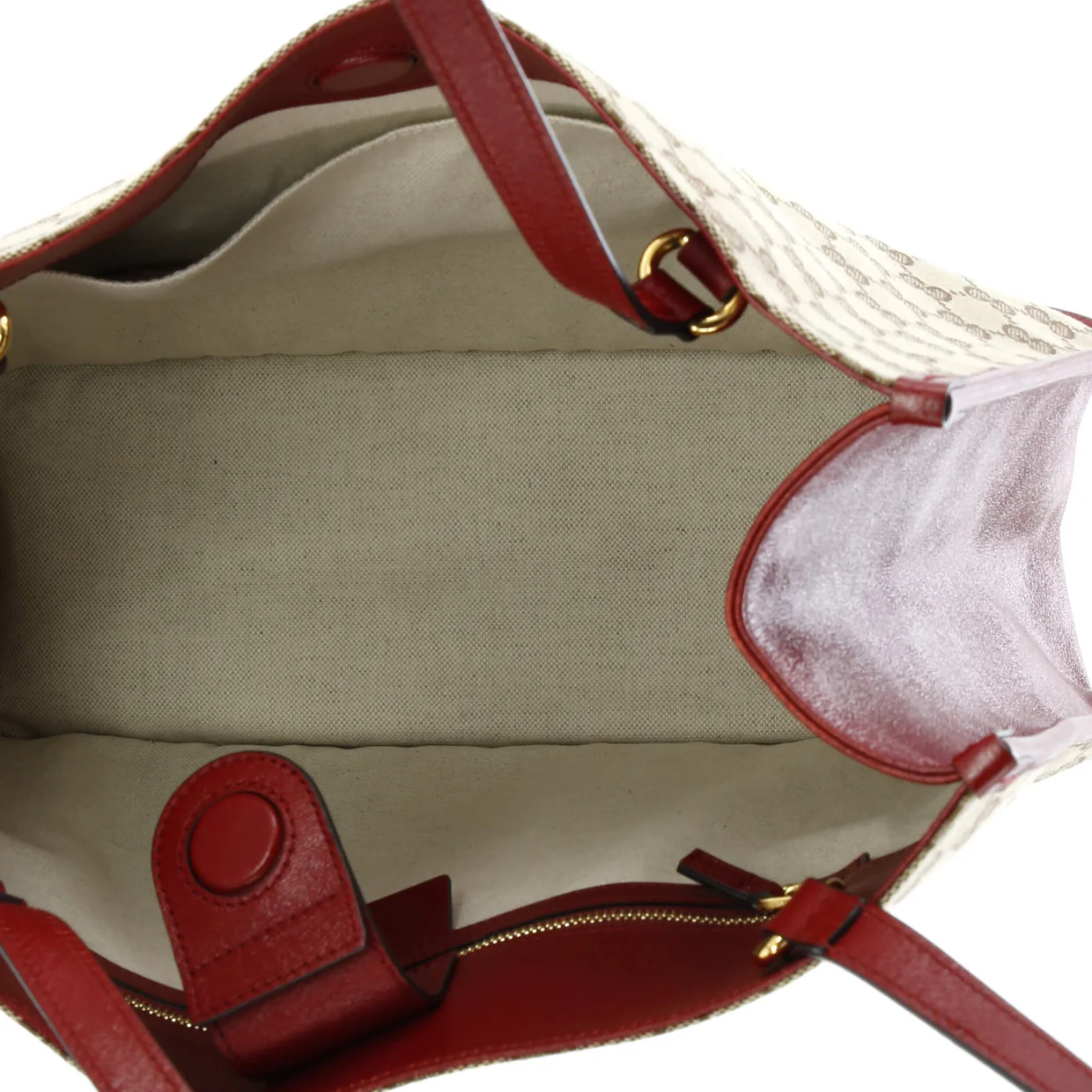 Horsebit 1955 Tote GG Canvas with Leather Medium - Deep Luxury