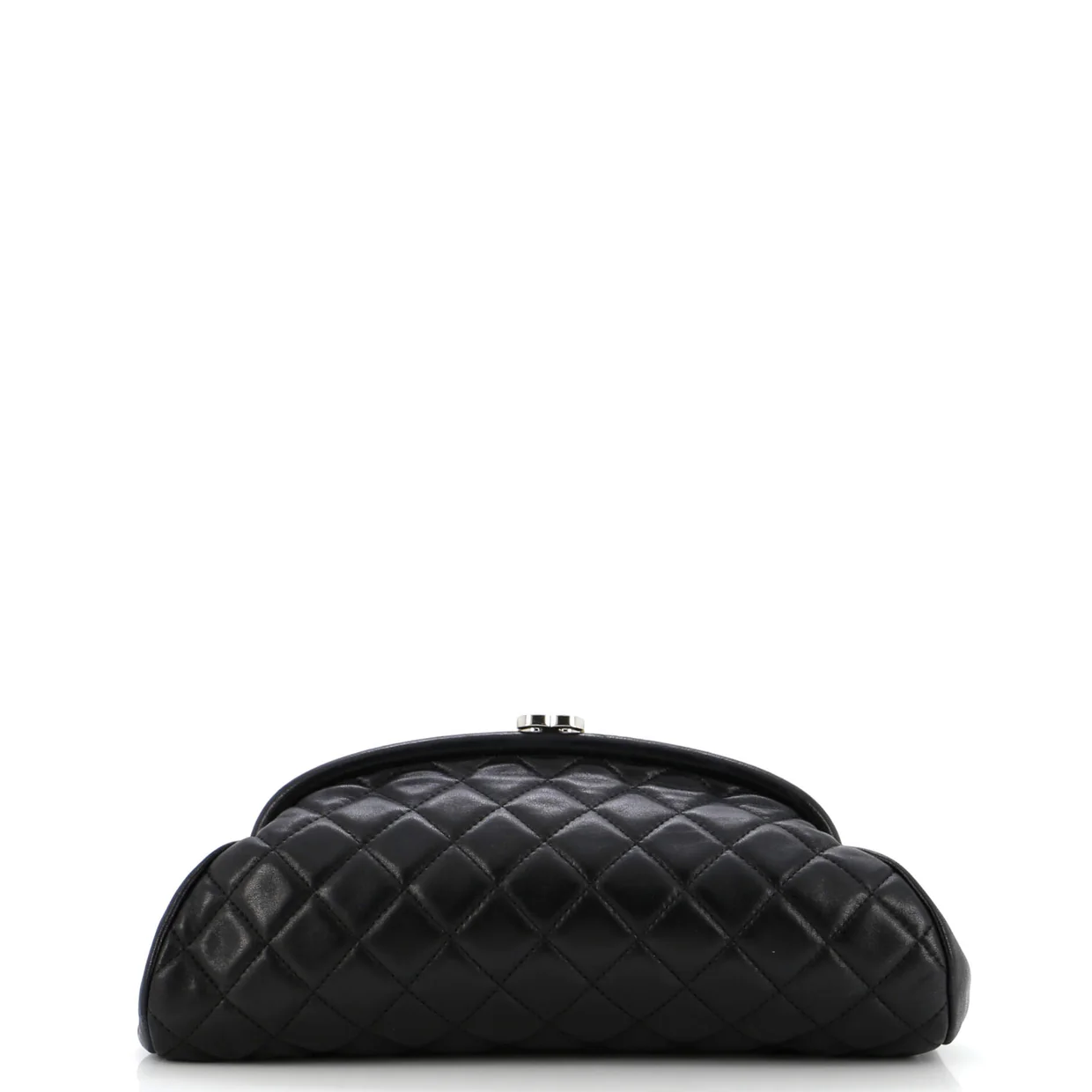 Timeless Clutch Quilted Lambskin - Deep Luxury