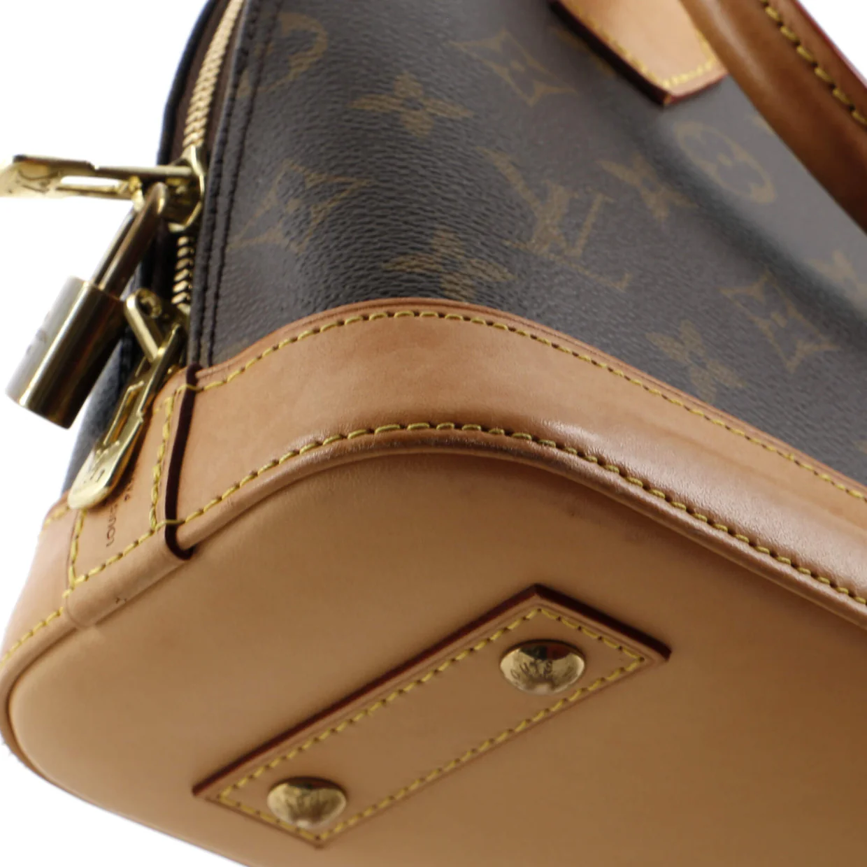 Alma Handbag Monogram Canvas BB - Deep Luxury