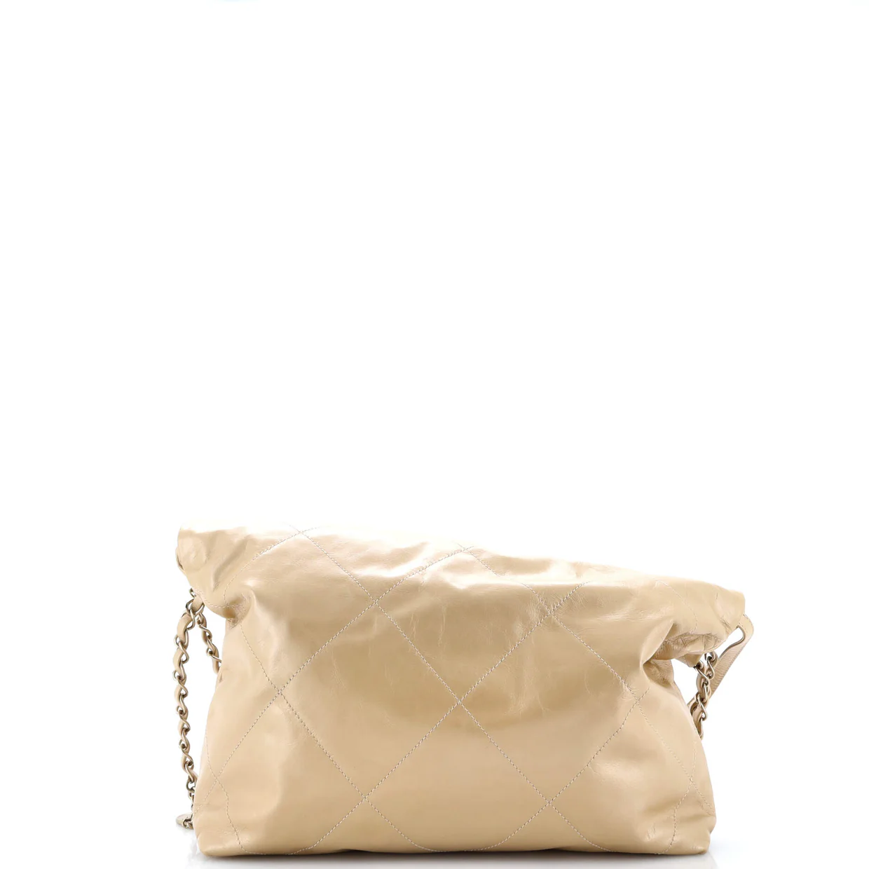 22 Chain Hobo Quilted Calfskin Small - Deep Luxury