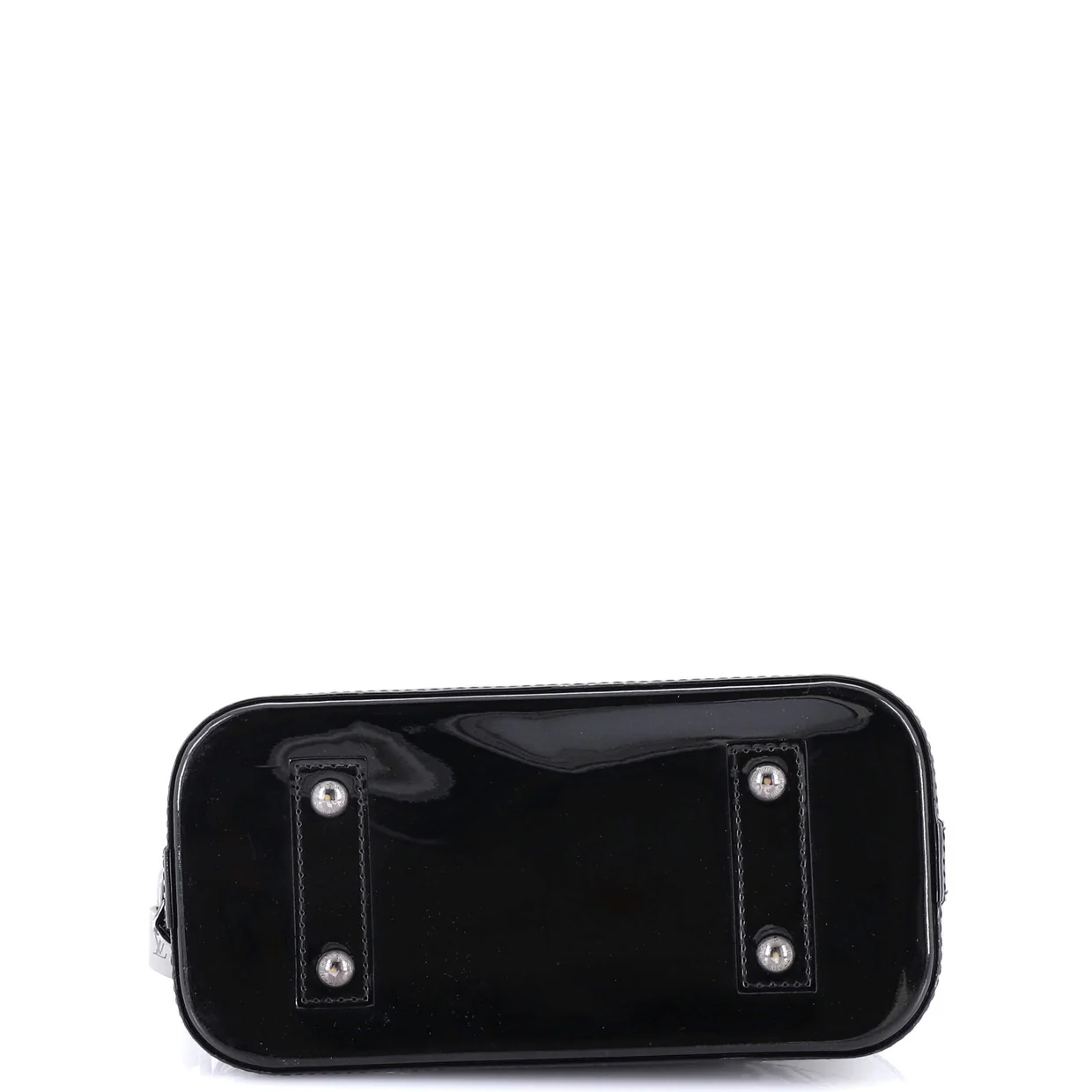 Alma Handbag Monogram Vernis BB - Deep Luxury