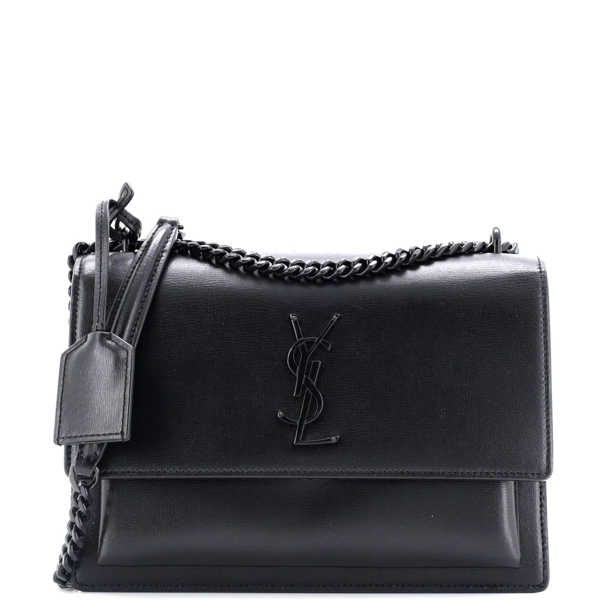Sunset Crossbody Bag Leather Medium - Deep Luxury
