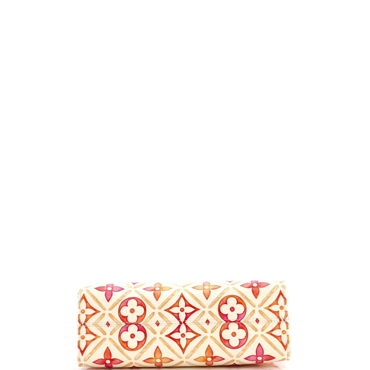 OnTheGo Tote By The Pool Monogram Tile Canvas East West - Deep Luxury