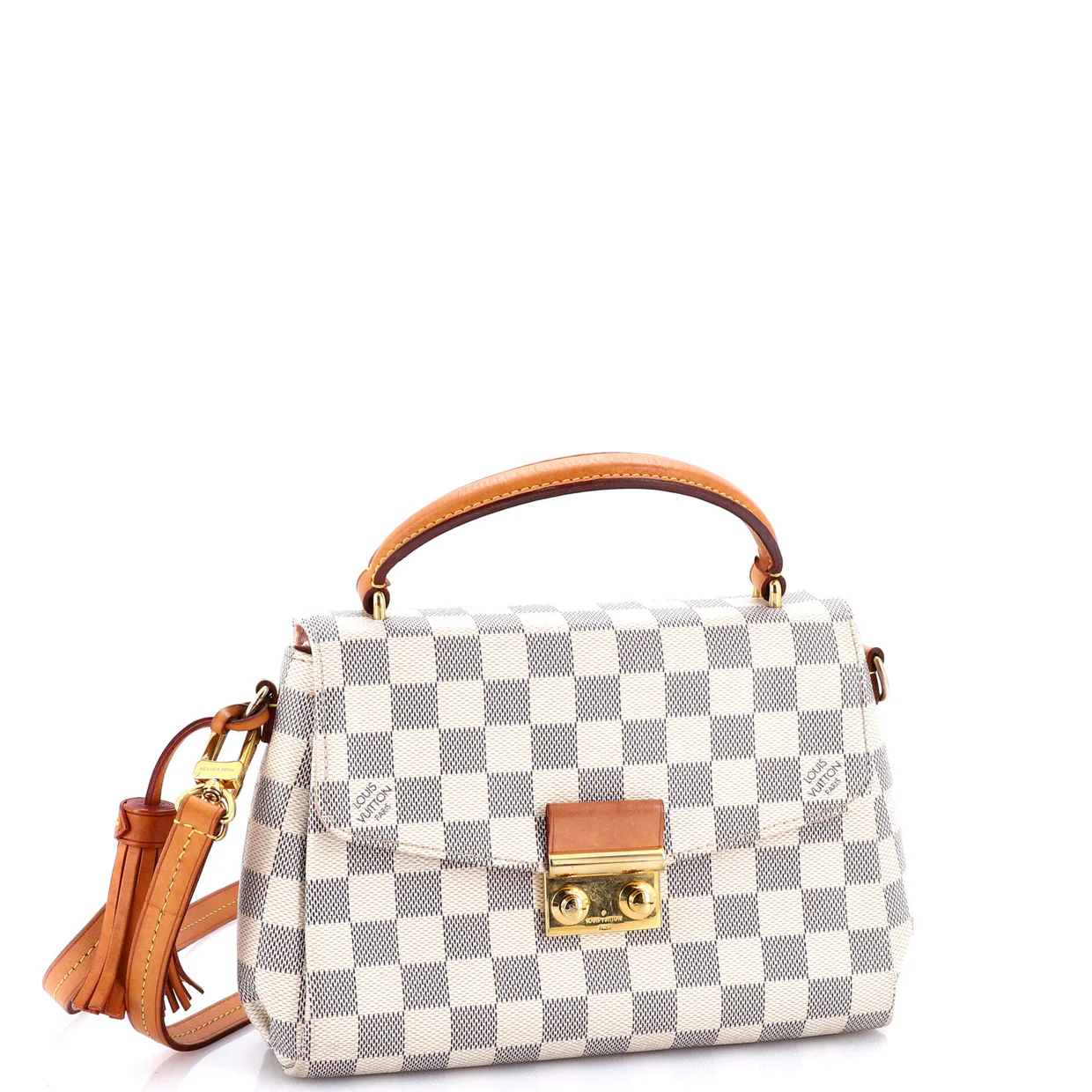 Croisette Handbag Damier - Deep Luxury