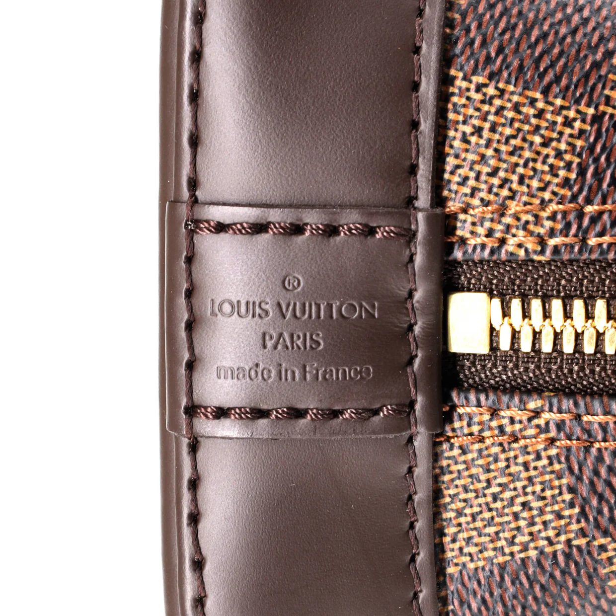 Alma Handbag Damier BB - Deep Luxury