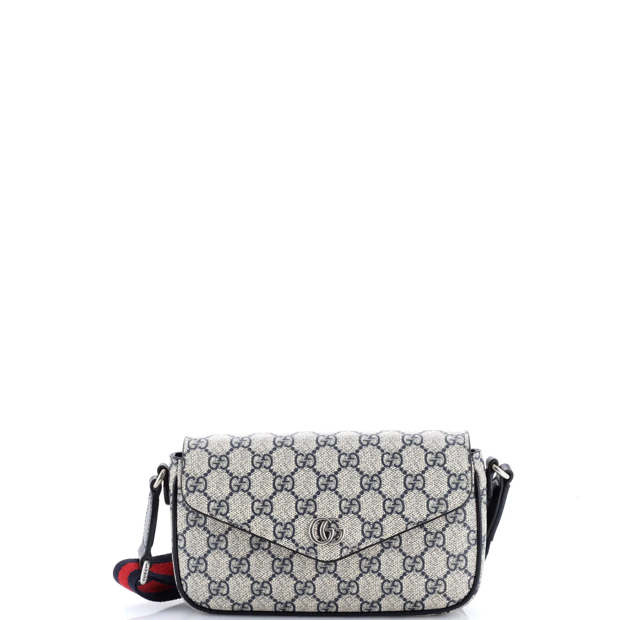 Ophidia Envelope Flap Shoulder Bag GG Coated Canvas Mini - Deep Luxury