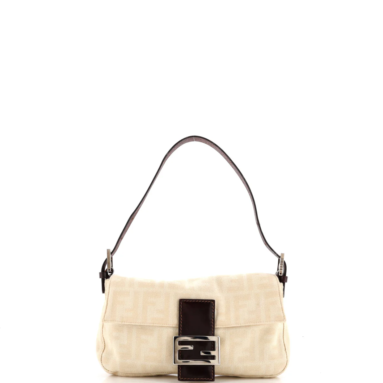 Baguette Bag Zucca Canvas - Deep Luxury