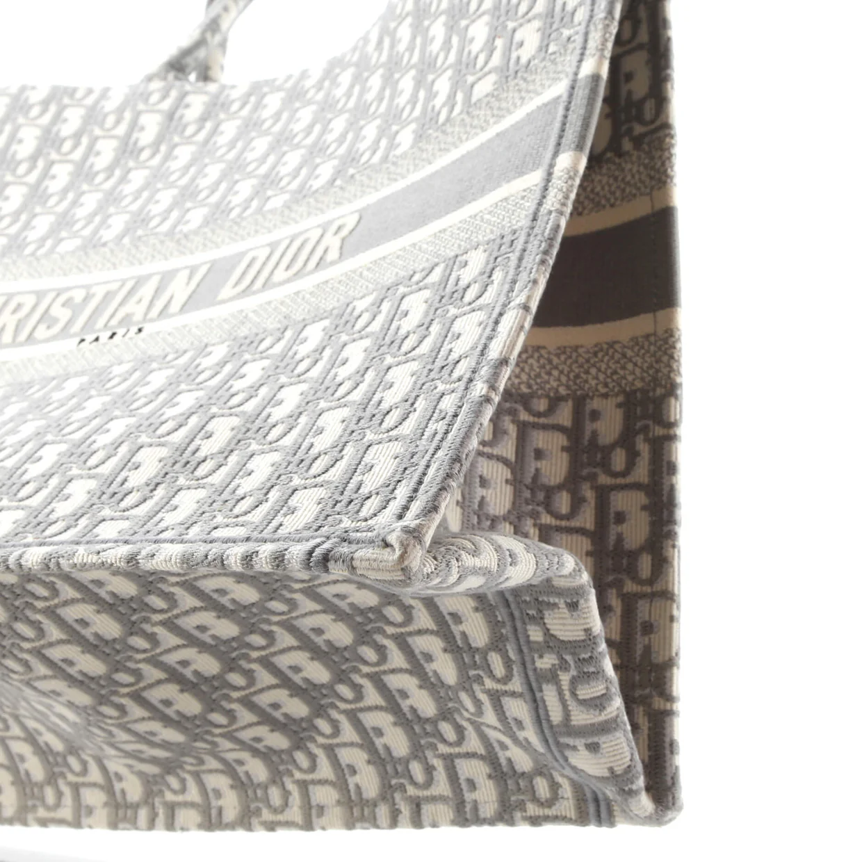 Book Tote Oblique Canvas Large - Deep Luxury