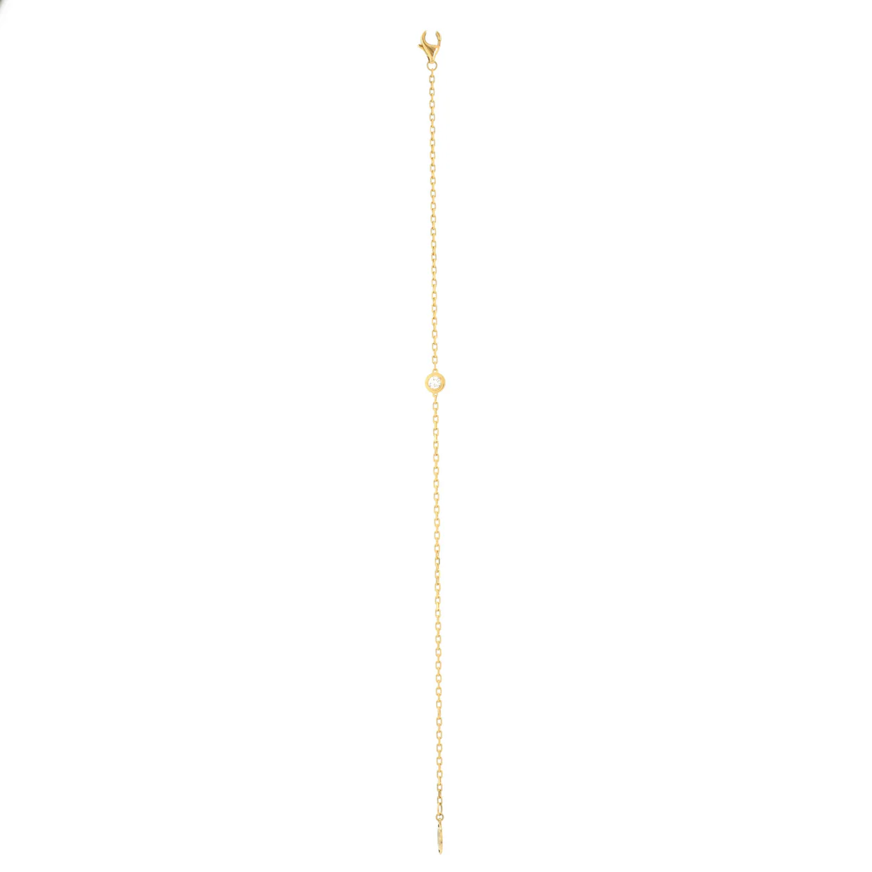 D'Amour Bracelet 18K Yellow Gold and Diamond Small - Deep Luxury