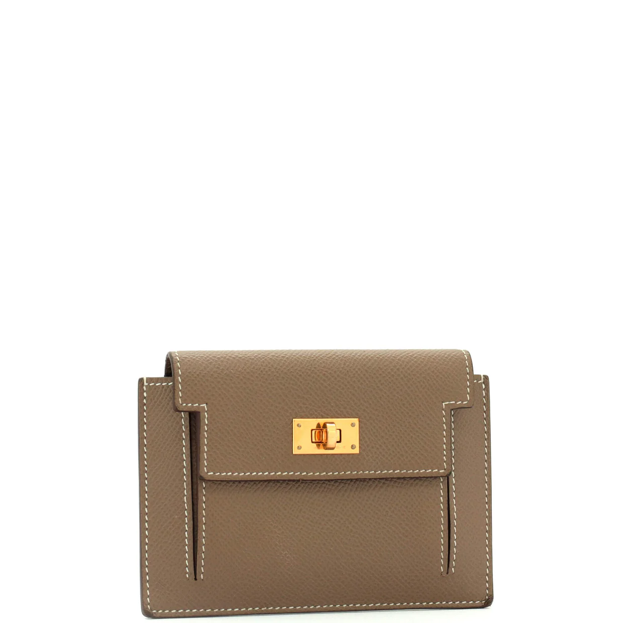 Kelly Pocket Compact Wallet Epsom - Deep Luxury