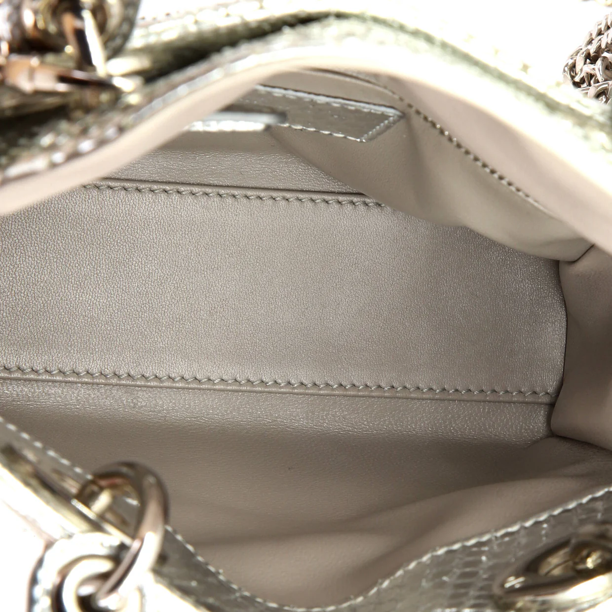 Lady Dior Chain Bag Python Mini - Deep Luxury