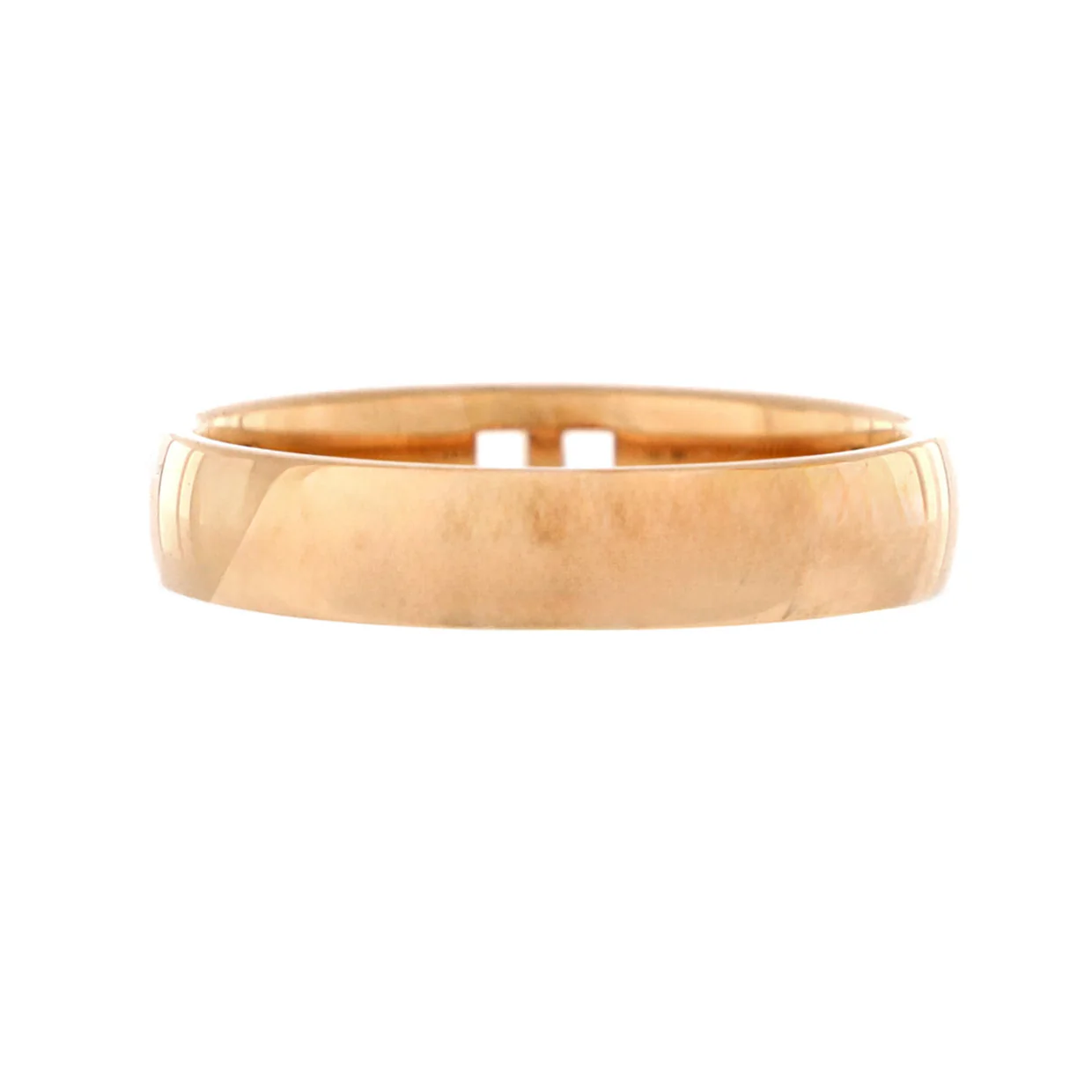 Ever Herakles Wedding Band Ring 18K Rose Gold with Diamonds - Deep Luxury