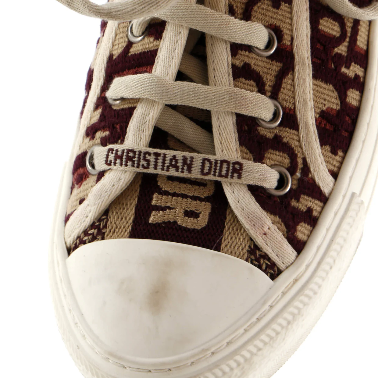Women's Walk'N'Dior Sneakers Oblique Canvas - Deep Luxury