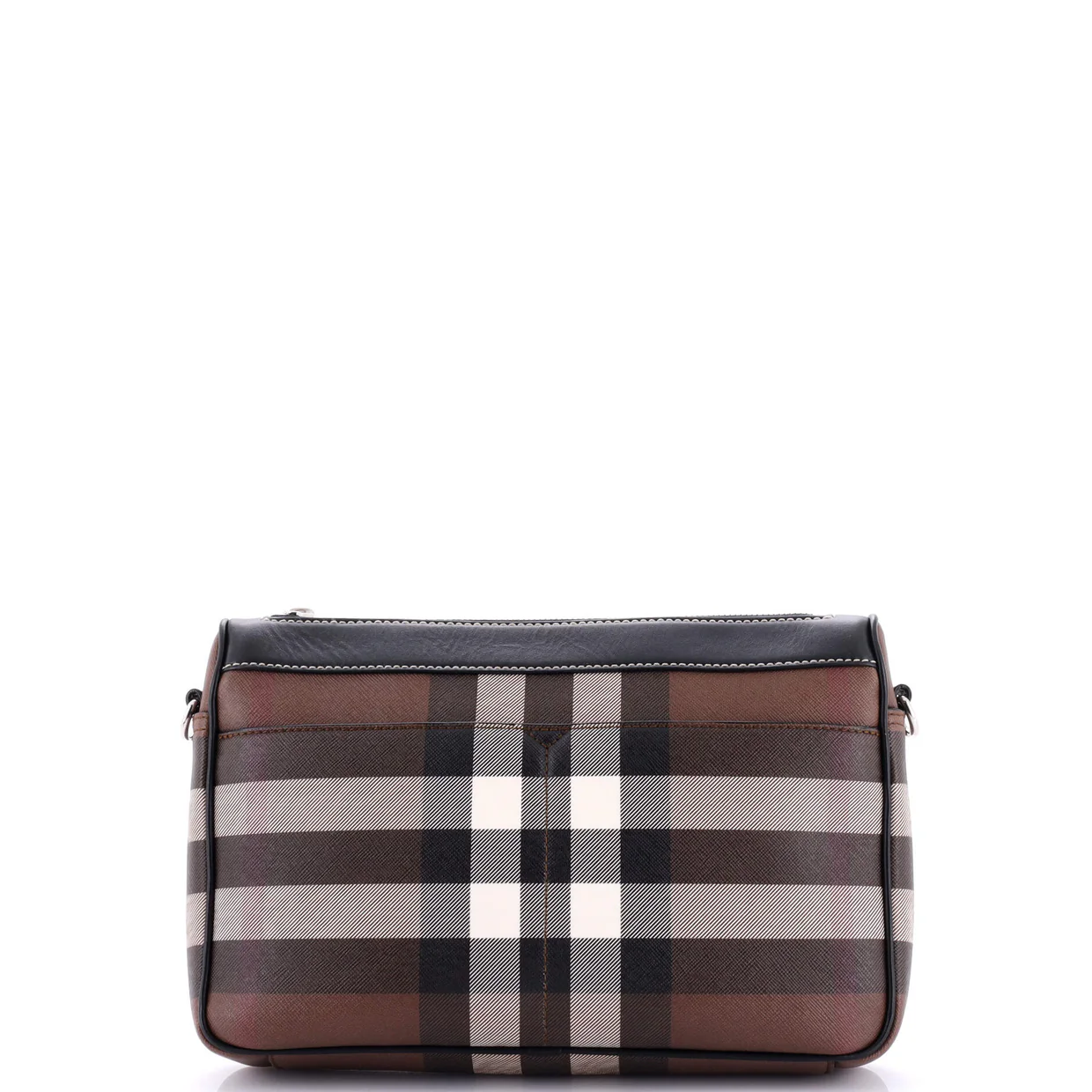 Rambler Messenger Bag Check E-Canvas - Deep Luxury