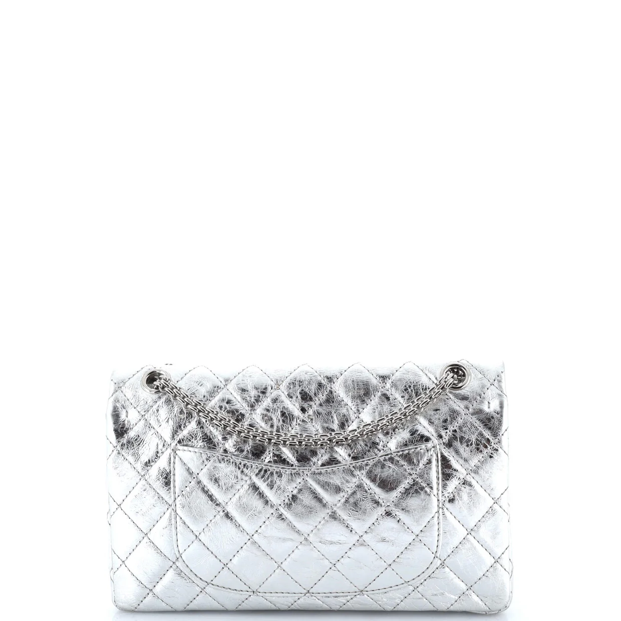 Reissue 2.55 Flap Bag Quilted Metallic Aged Calfskin 226 - Deep Luxury