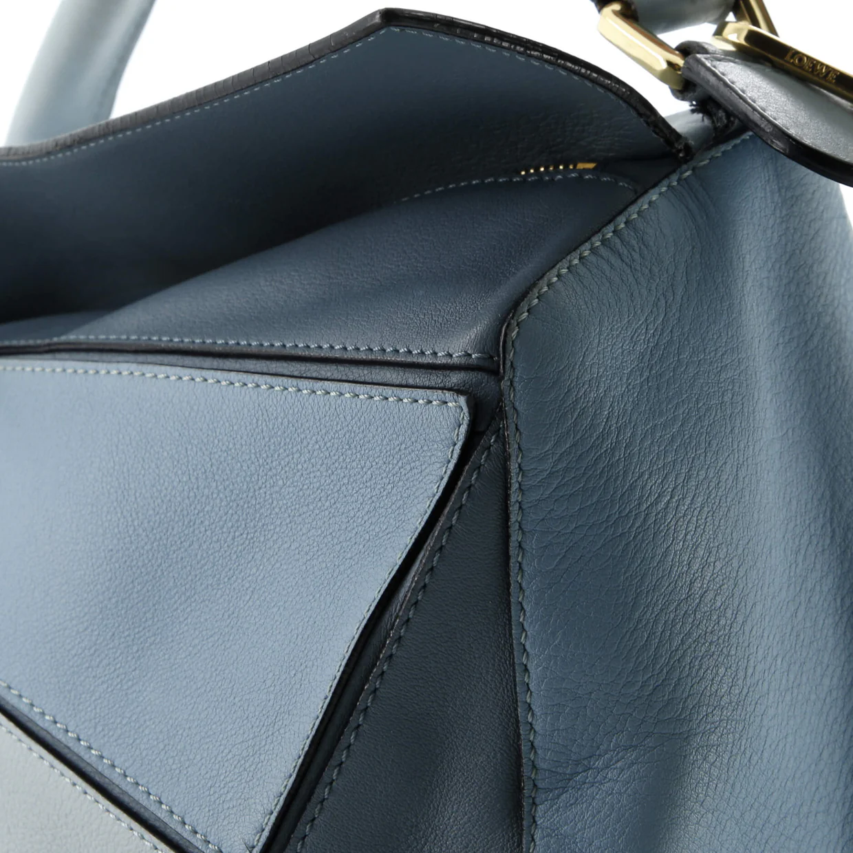 Puzzle Bag Leather Medium - Deep Luxury