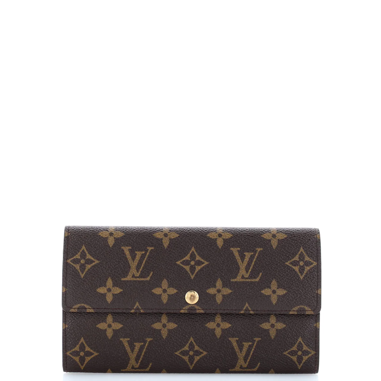 Vintage Sarah Wallet Monogram Canvas - Deep Luxury