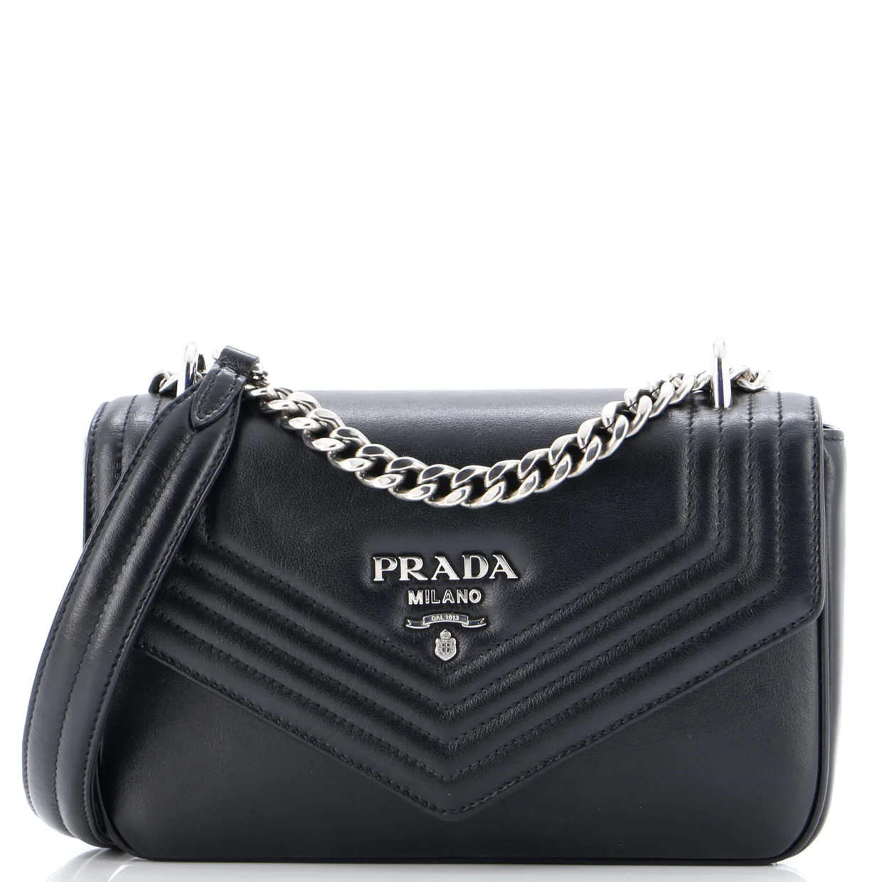 Chain Envelope Flap Shoulder Bag Grace Lux Medium - Deep Luxury