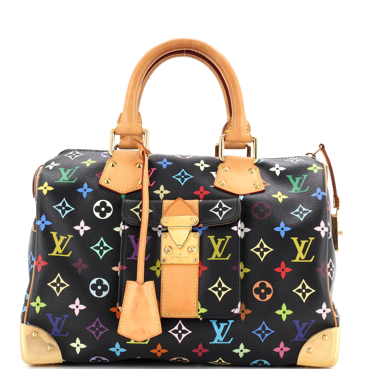 Speedy Handbag Monogram Multicolor 30 - Deep Luxury