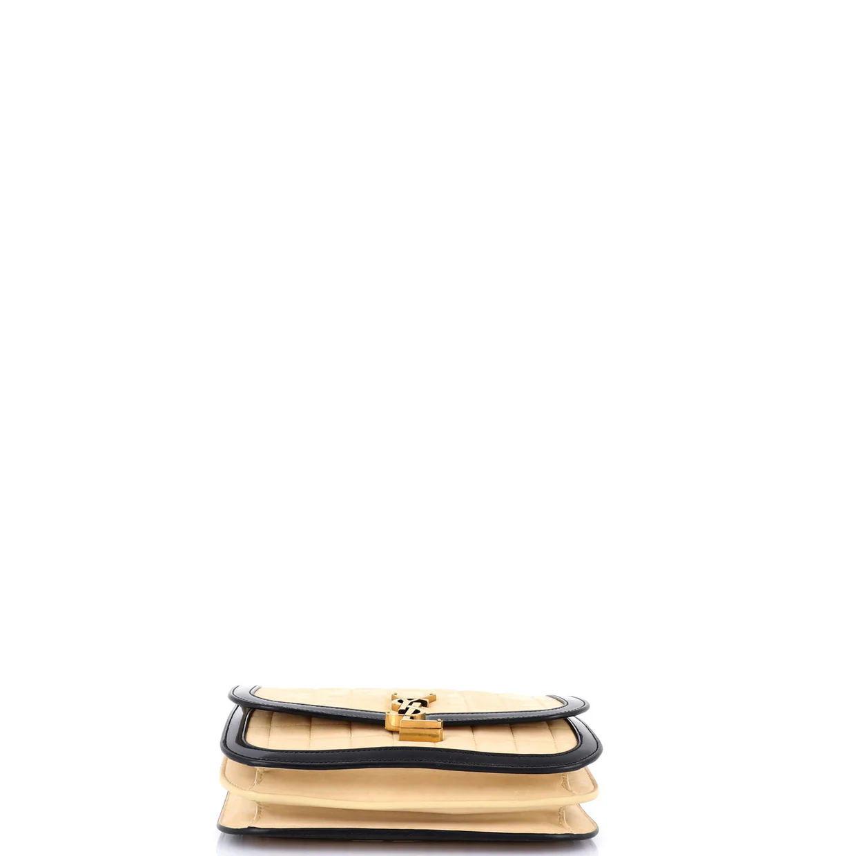 Solferino Bag Quilted Suede Medium - Deep Luxury