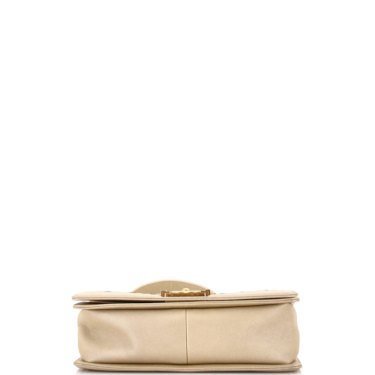 Boy Flap Bag Woven Leather Old Medium - Deep Luxury