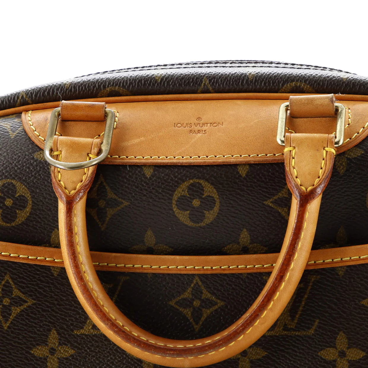 Trouville Handbag Monogram Canvas - Deep Luxury