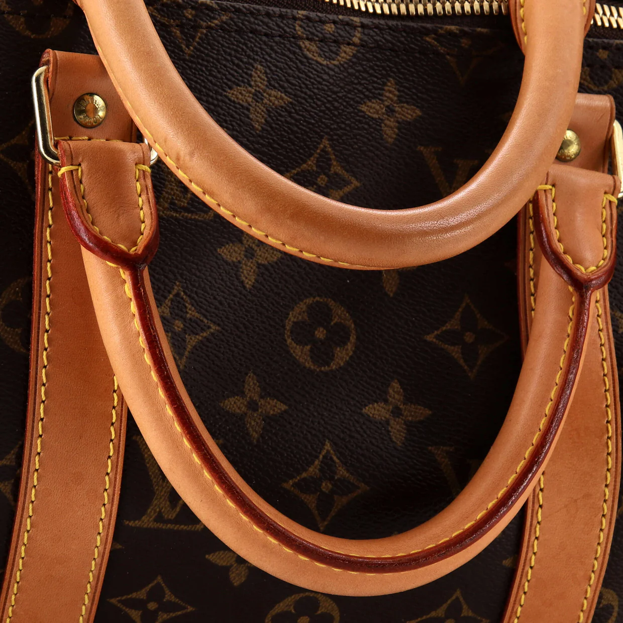 Keepall Bandouliere Bag Monogram Canvas 50 - Deep Luxury