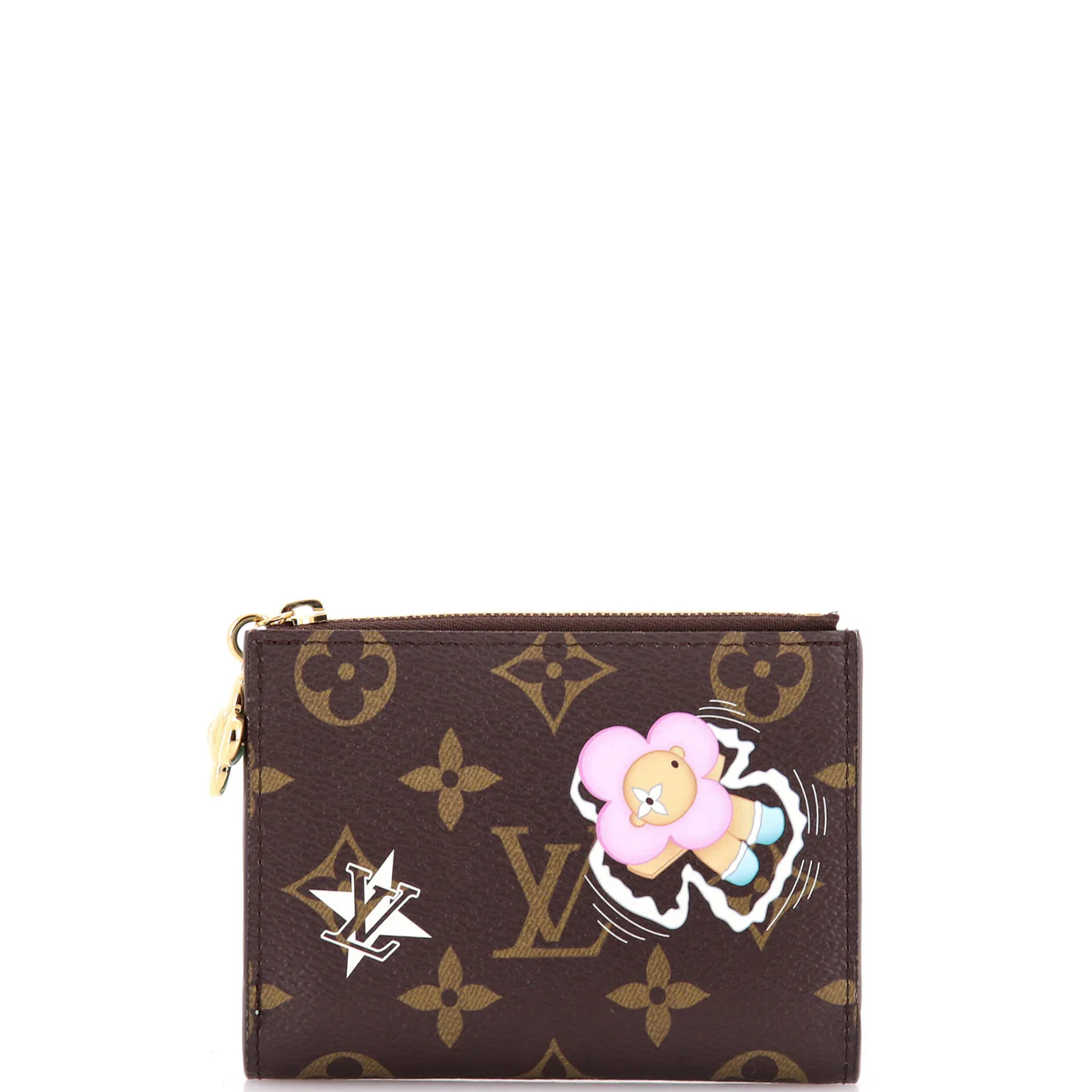 Lisa Wallet Limited Edition Vivienne Monogram Canvas - Deep Luxury