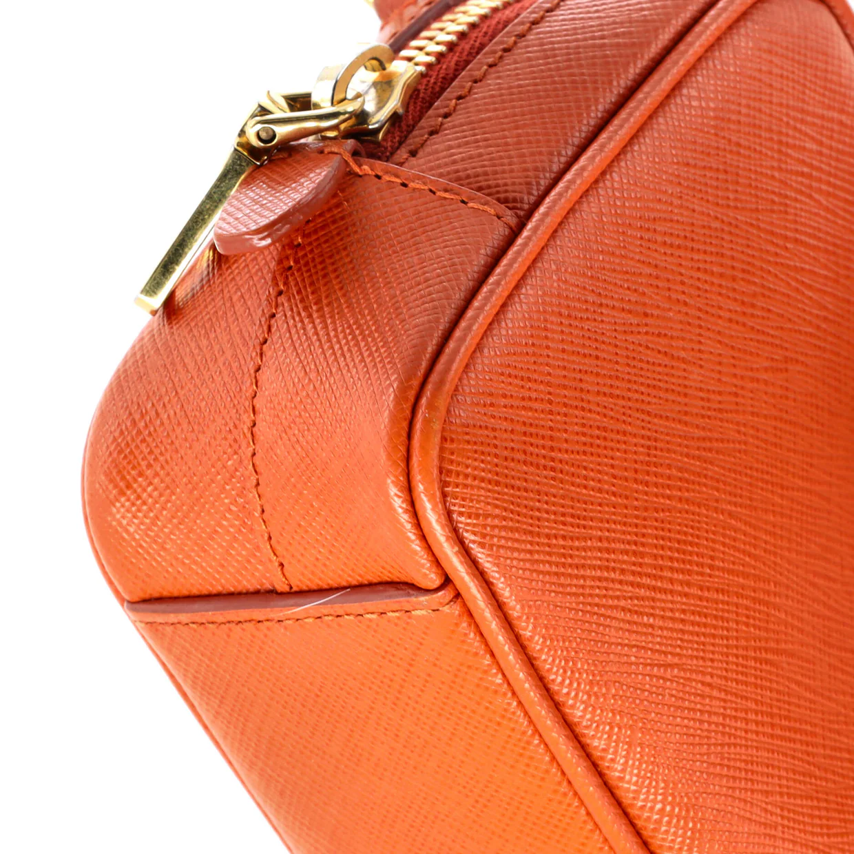 Camera Shoulder Bag Saffiano Leather Mini - Deep Luxury