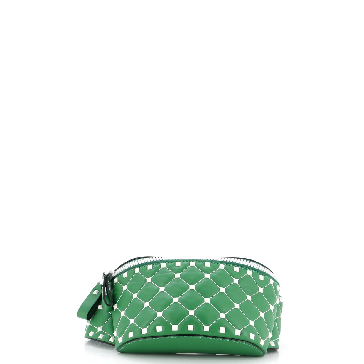 Rockstud Spike Belt Bag Quilted Leather Small - Deep Luxury