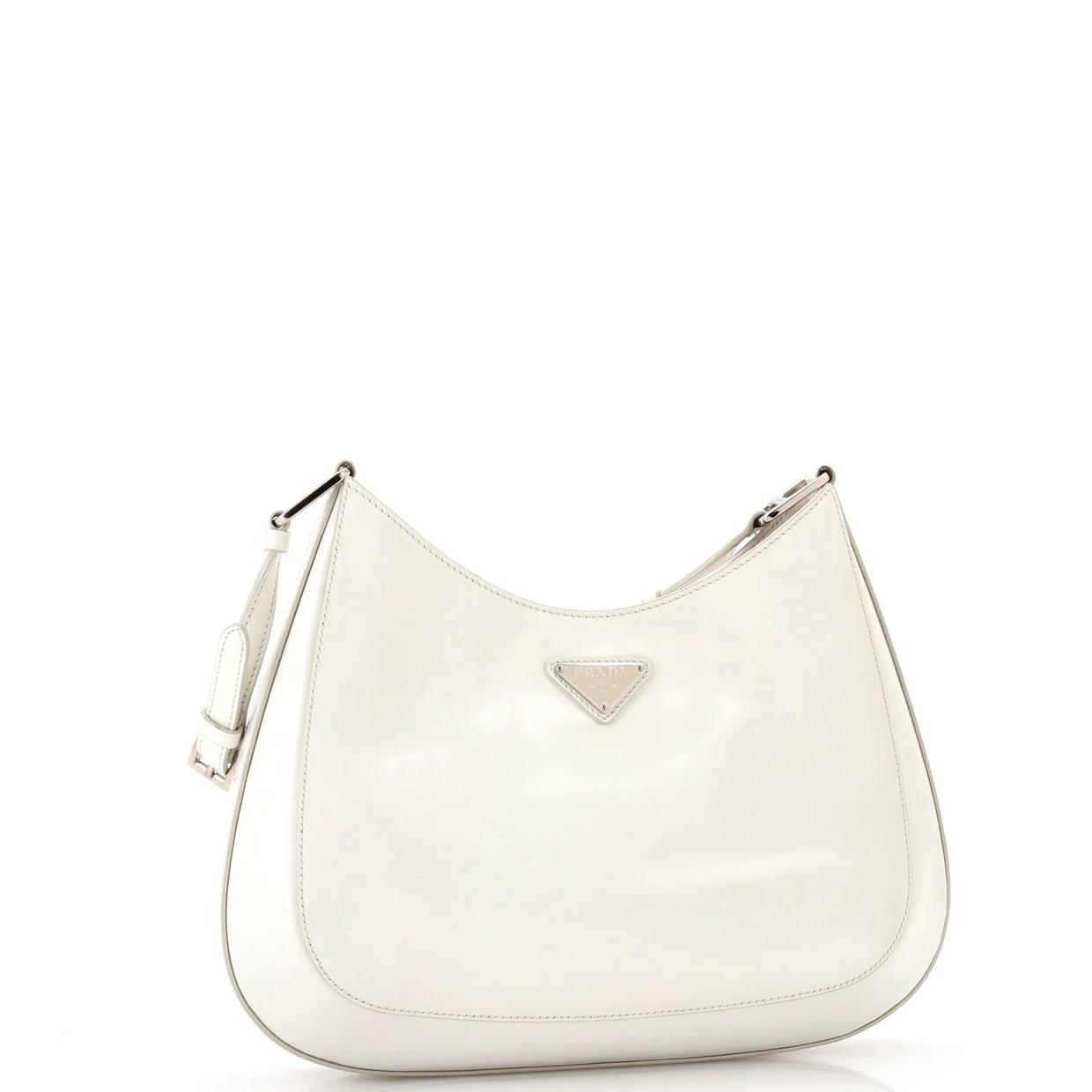 Cleo Shoulder Bag Spazzolato Leather Medium - Deep Luxury