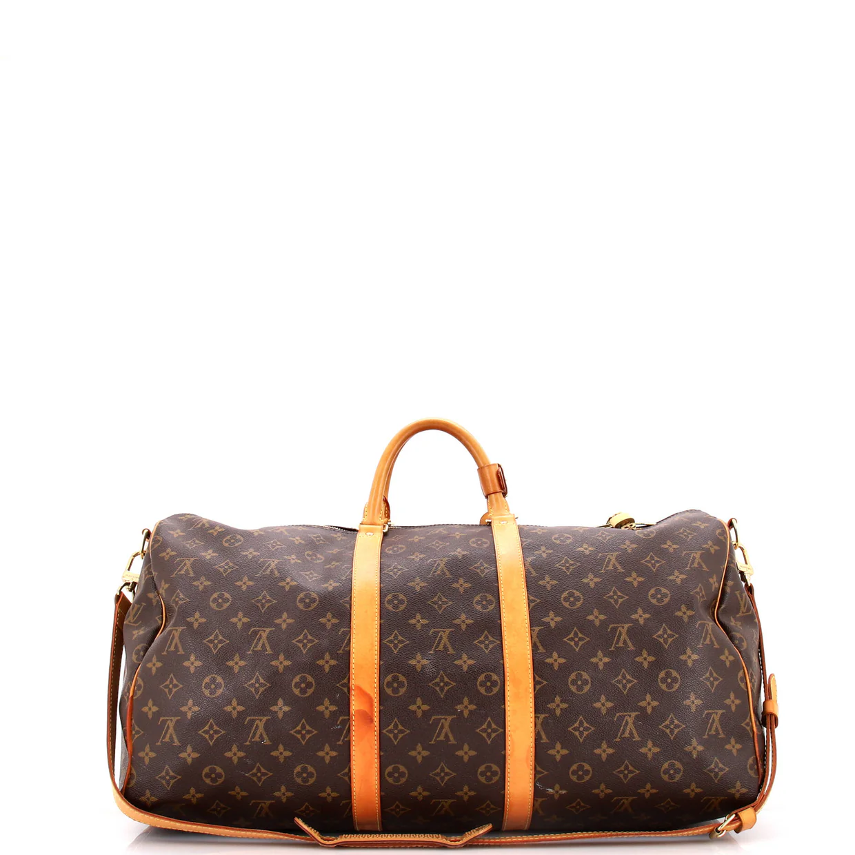 Keepall Bandouliere Bag Monogram Canvas 55 - Deep Luxury