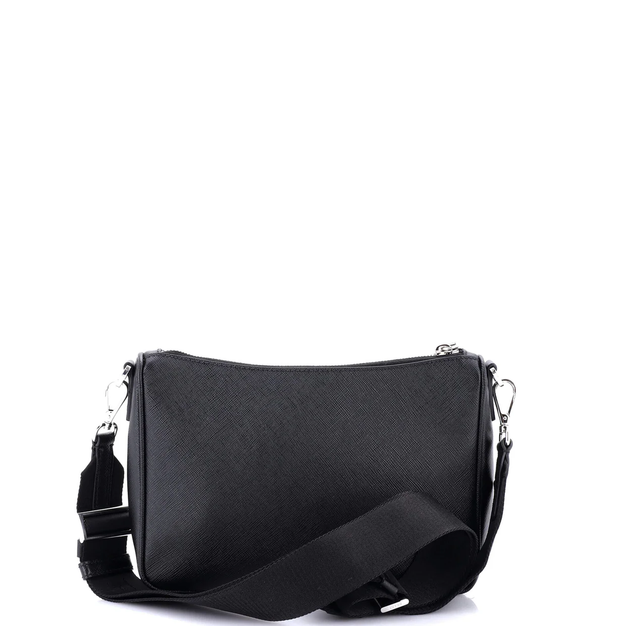 Re-Edition Zip Messenger Bag Saffiano Leather Small - Deep Luxury