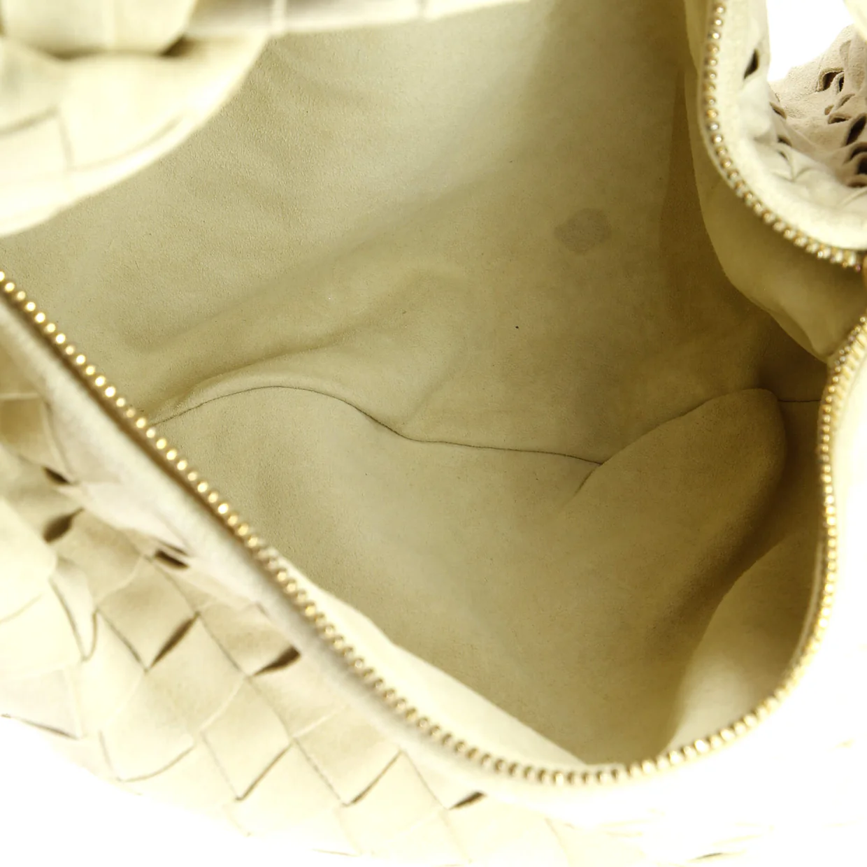 BV Jodie Hobo Intrecciato Suede Teen - Deep Luxury