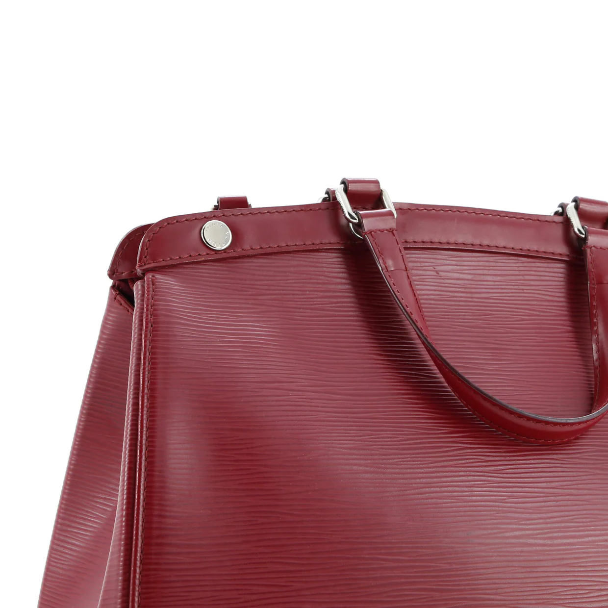 Brea Handbag Epi Leather MM - Deep Luxury