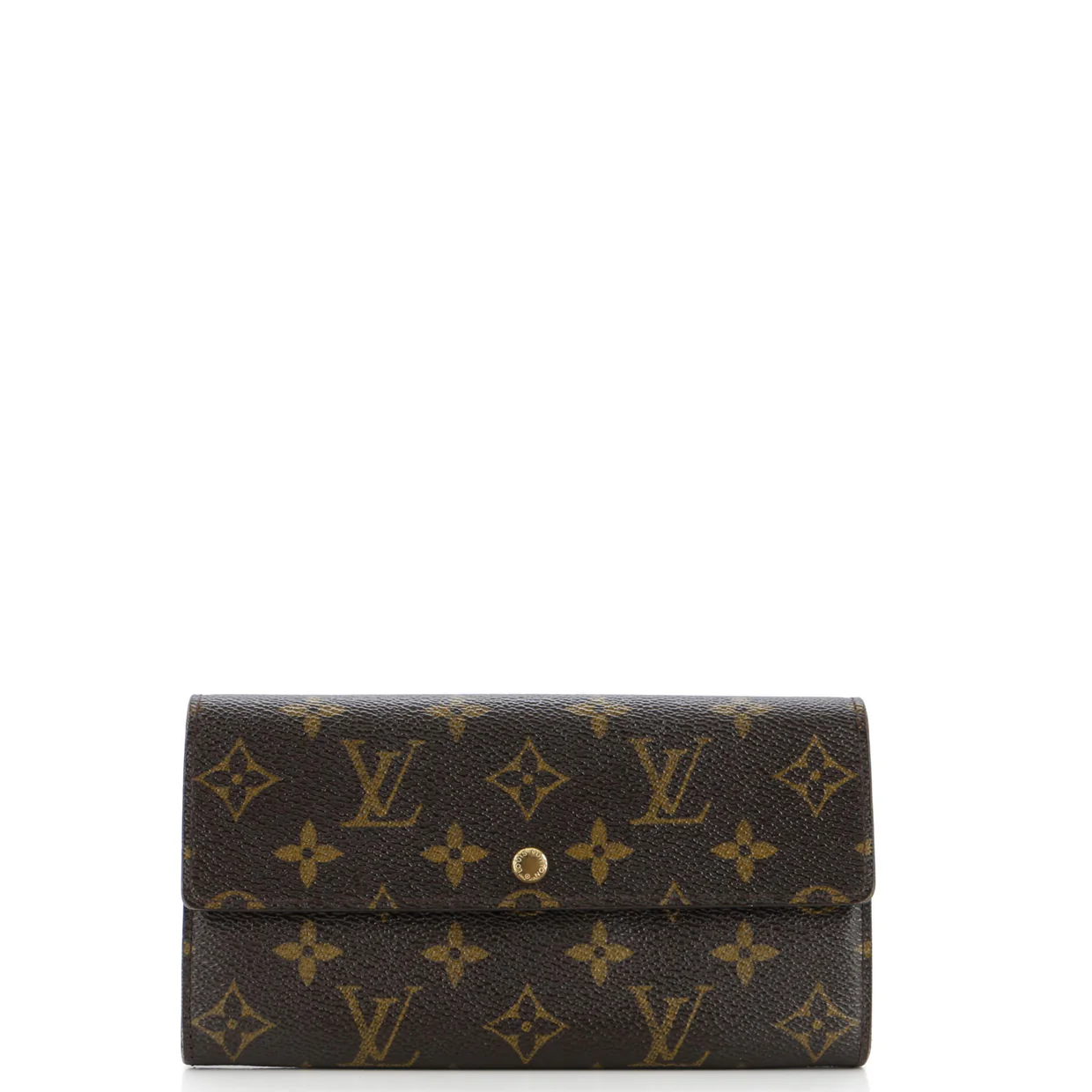 Vintage Sarah Wallet Monogram Canvas - Deep Luxury