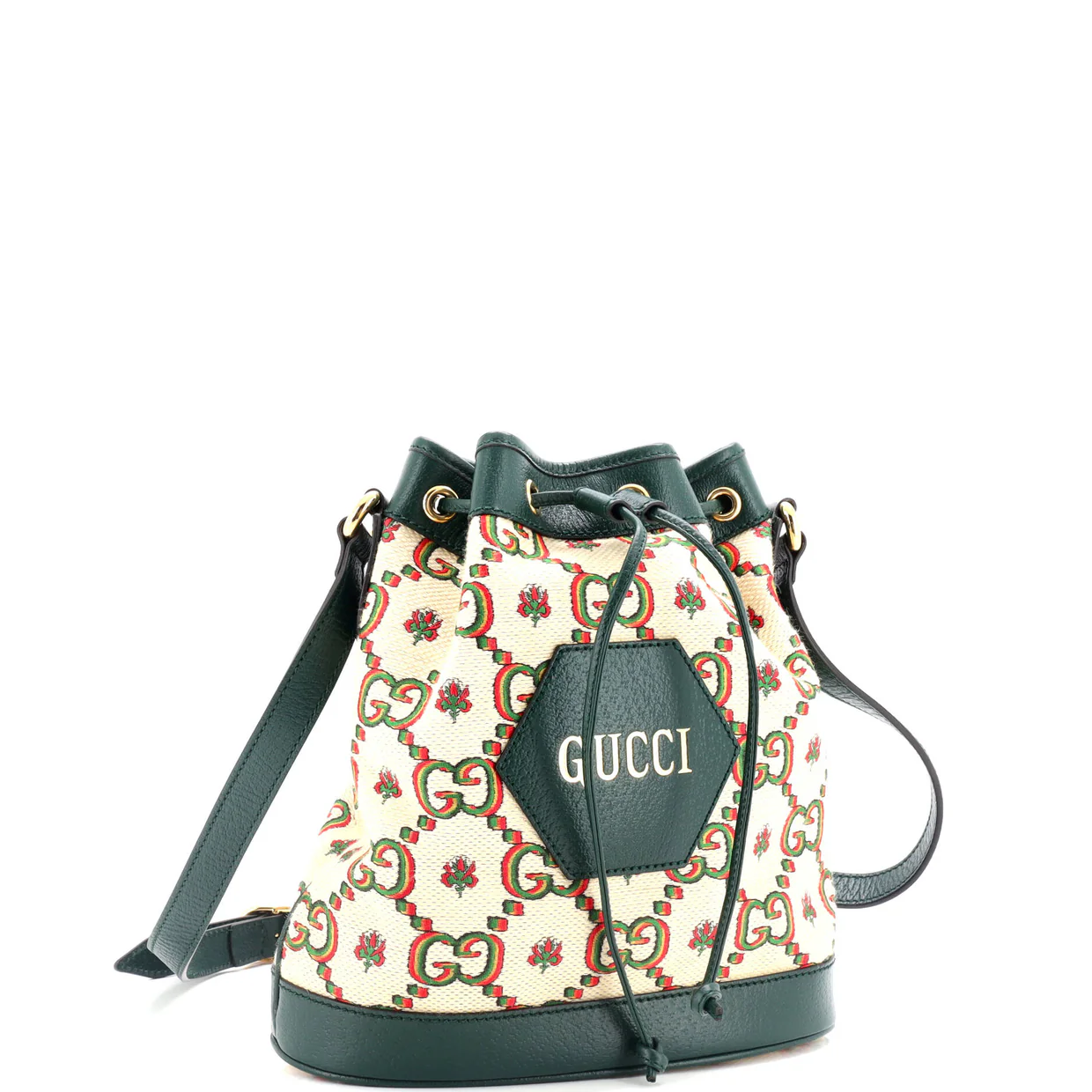 100 Ophidia Bucket Bag Limited Edition Canvas - Deep Luxury