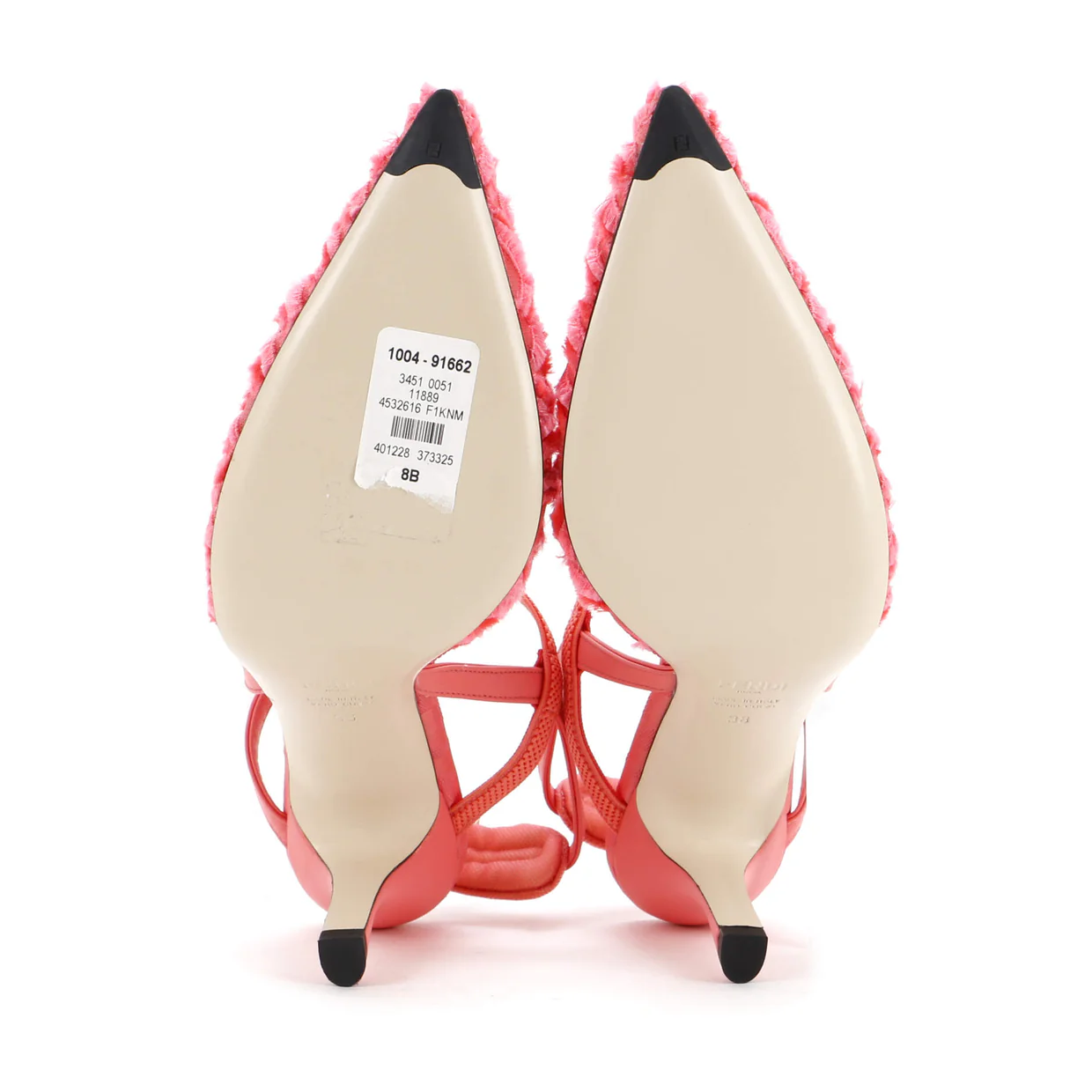 Women's Colibri Lite Slingback Pumps Frayed Mesh and Leather - Deep Luxury