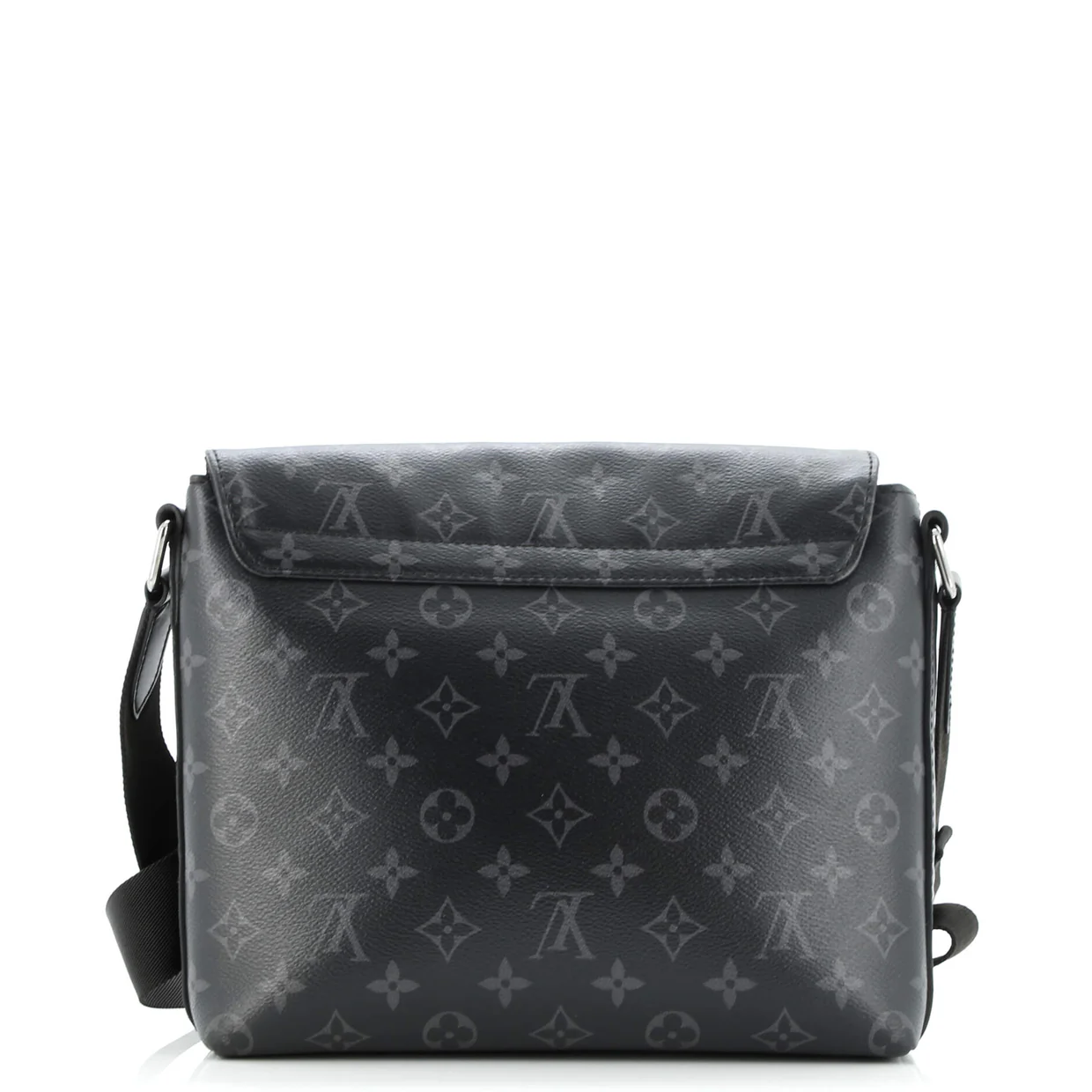 District Messenger Bag Monogram Eclipse Canvas PM - Deep Luxury