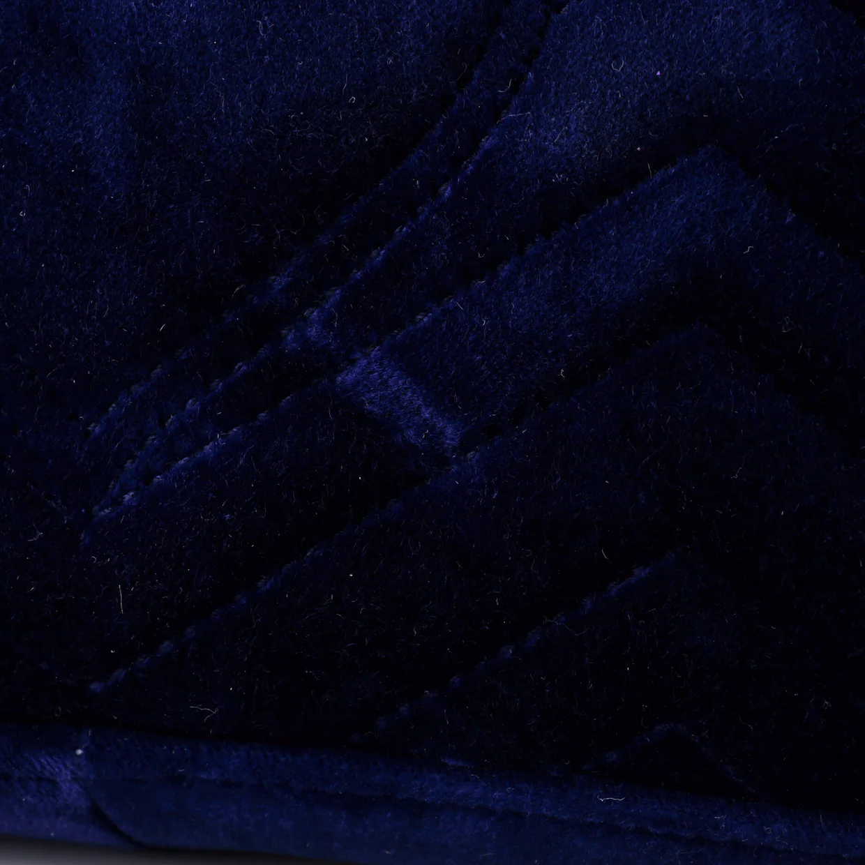 GG Marmont Flap Bag Matelasse Velvet Small - Deep Luxury